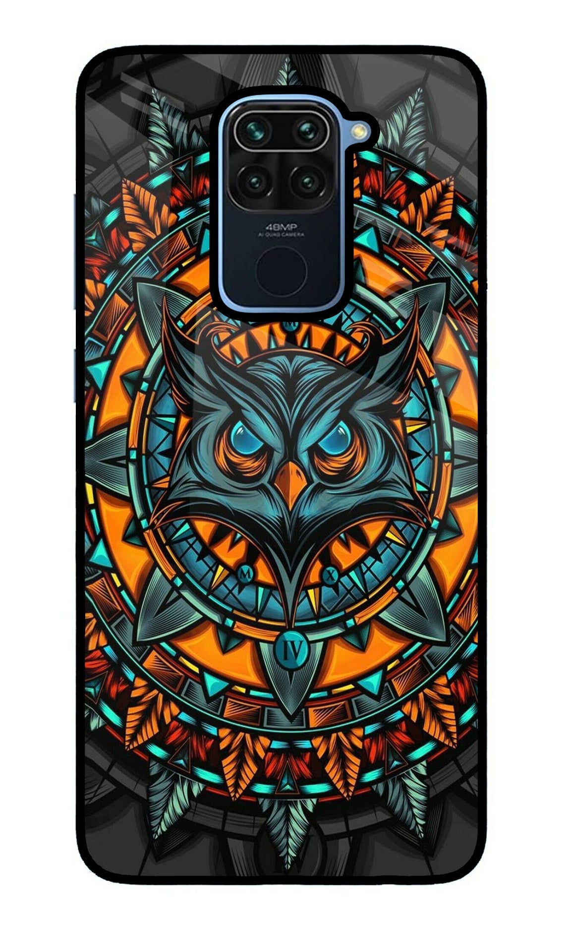 Angry Owl Art Case for Redmi Note 9