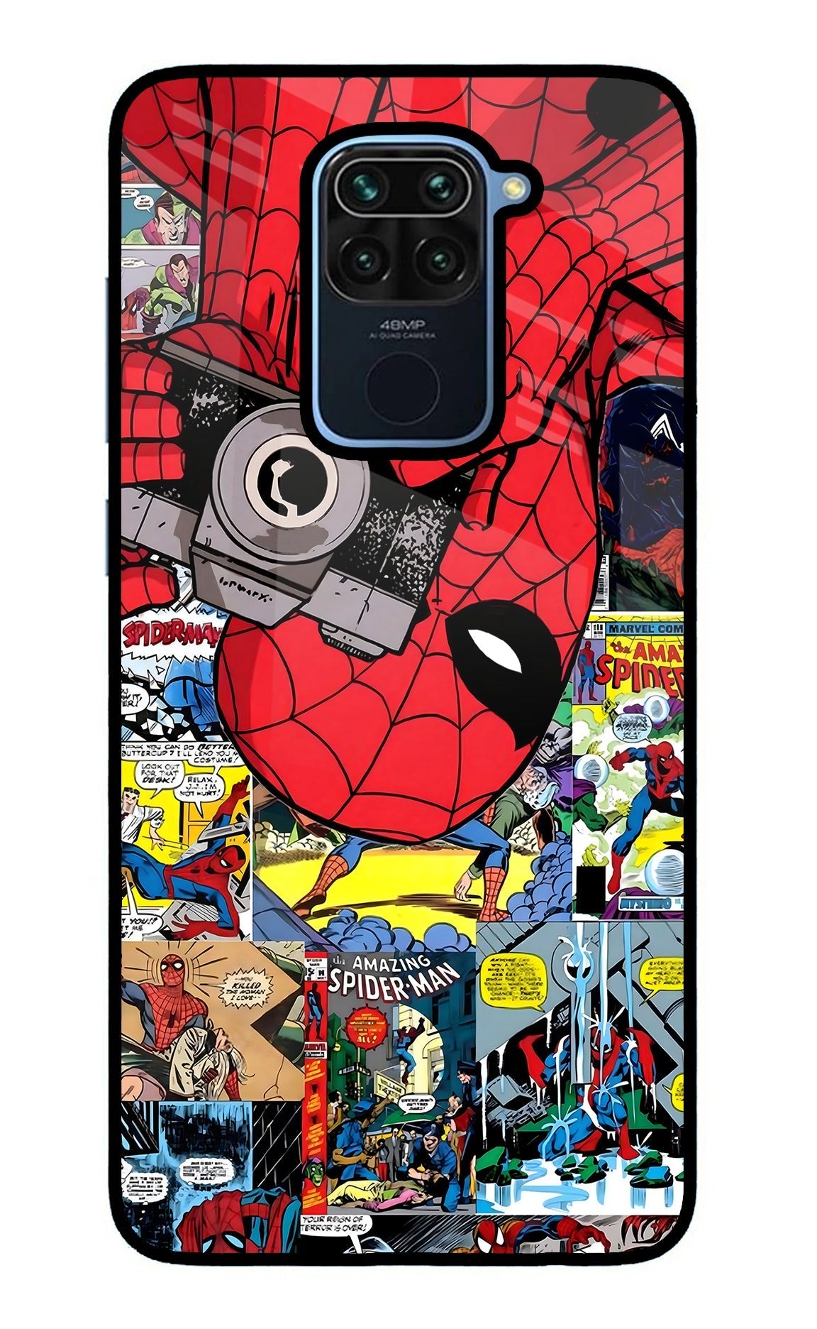 Spider Man Case for Redmi Note 9