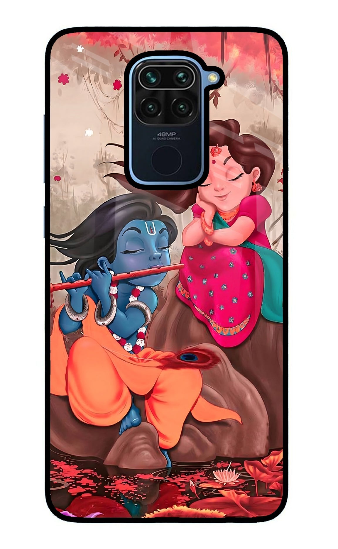 Radhe Krishna Case for Redmi Note 9