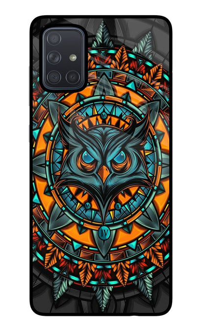 Angry Owl Art Case for Samsung A71