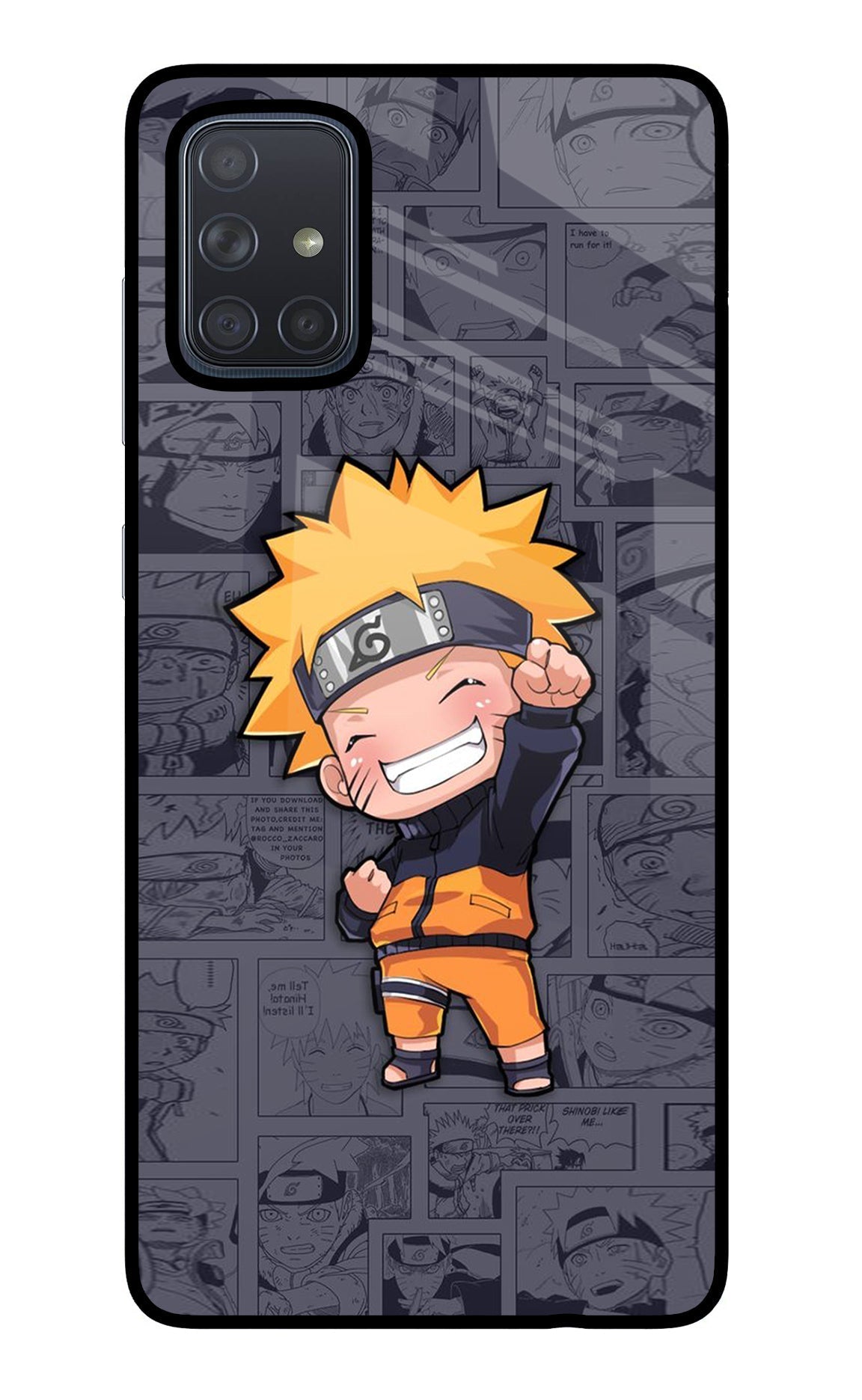 Chota Naruto Case for Samsung A71