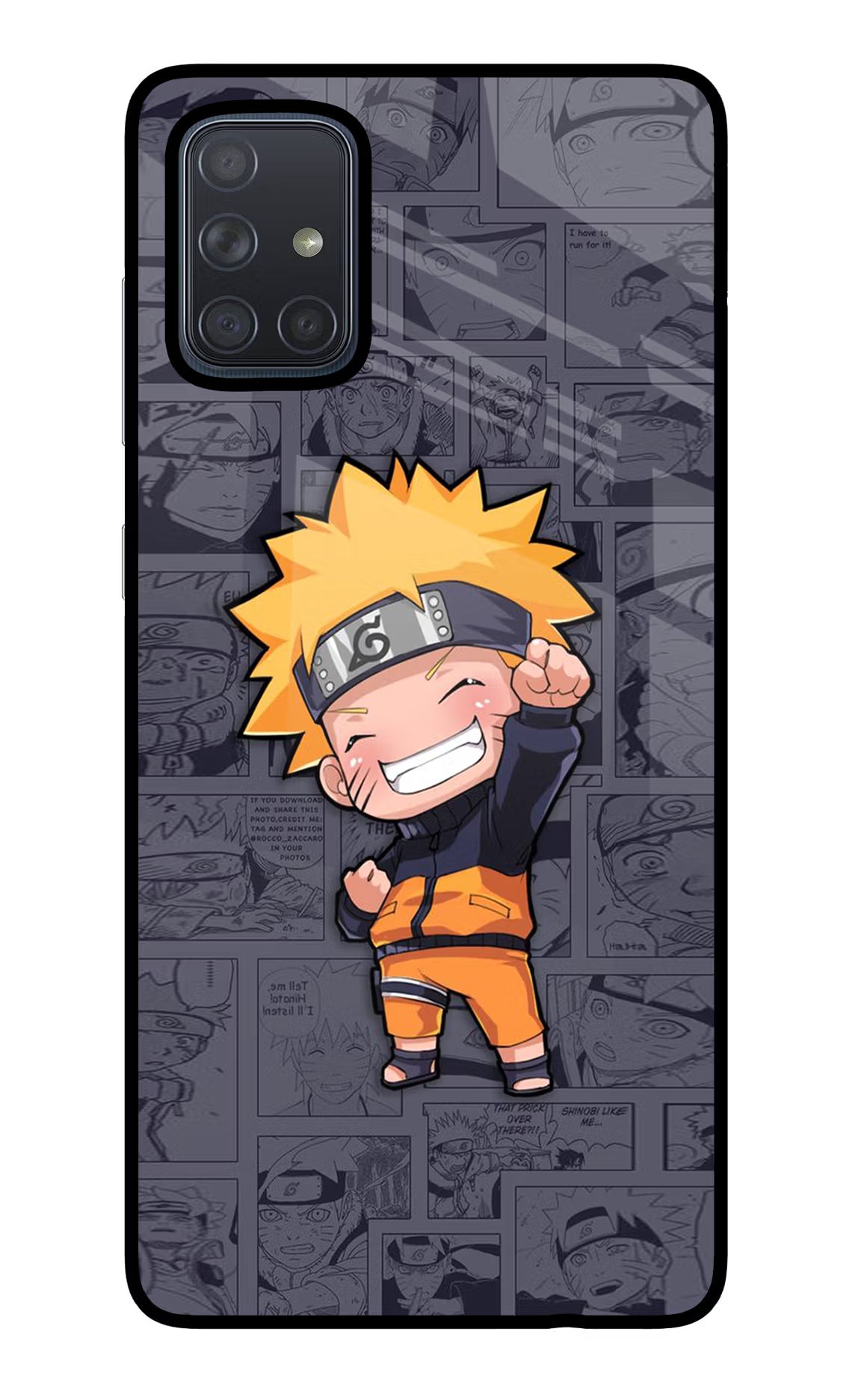 Chota Naruto Case for Samsung A71 by Casekaro
