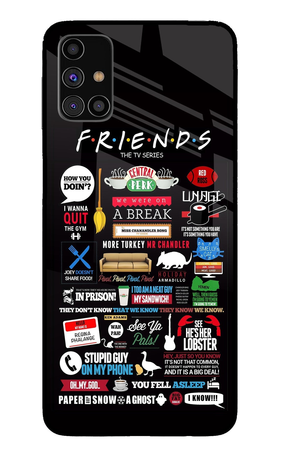 FRIENDS Case for Samsung M31s