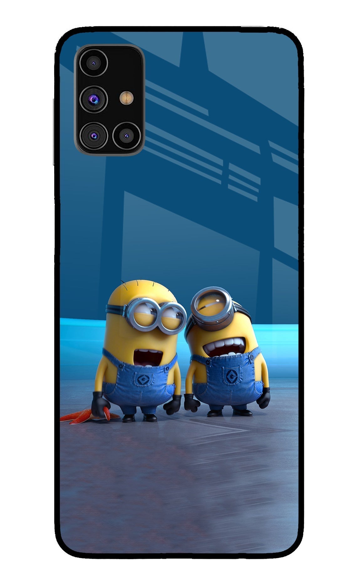 Minion Laughing Case for Samsung M31s