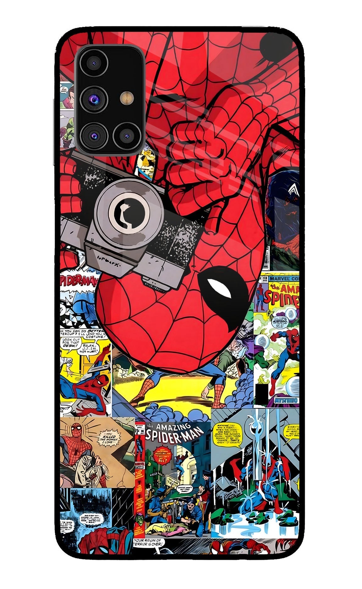 Spider Man Case for Samsung M31s