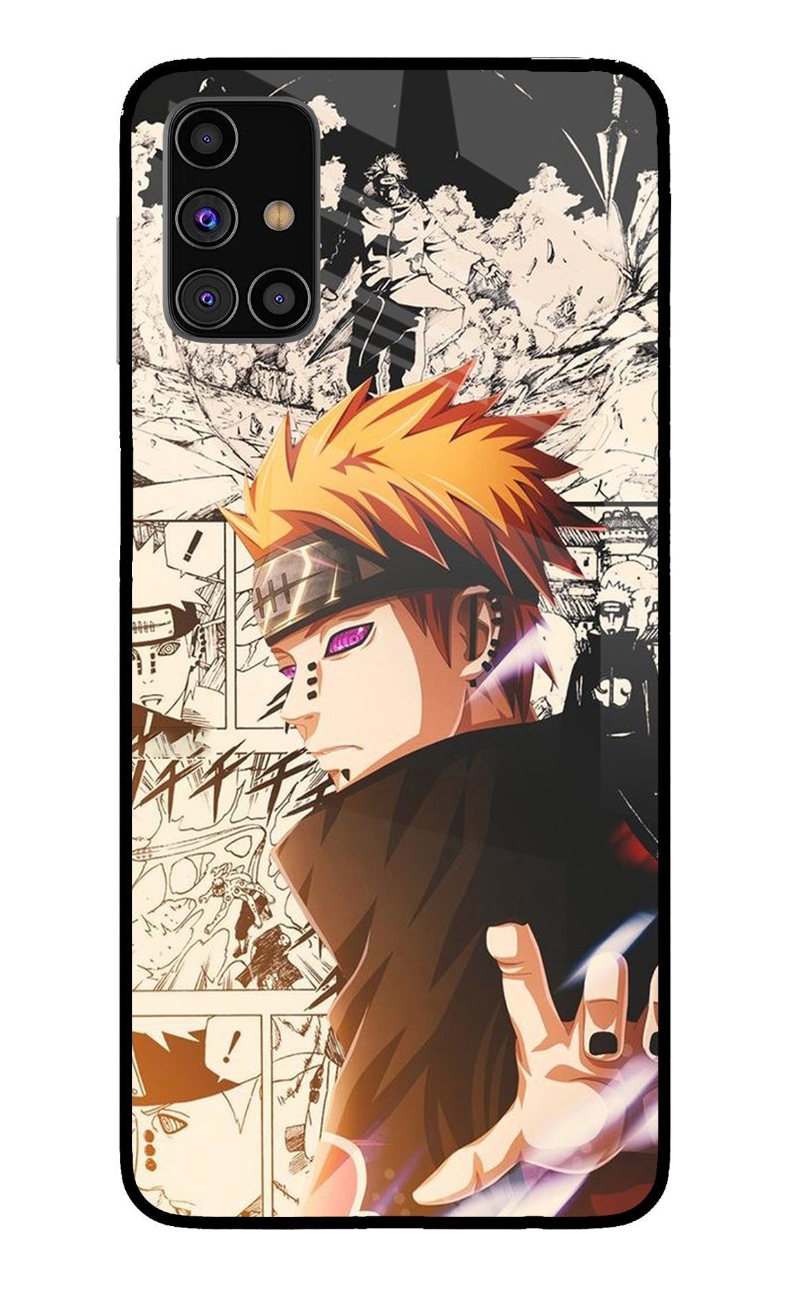 Pain Anime Case for Samsung M31s