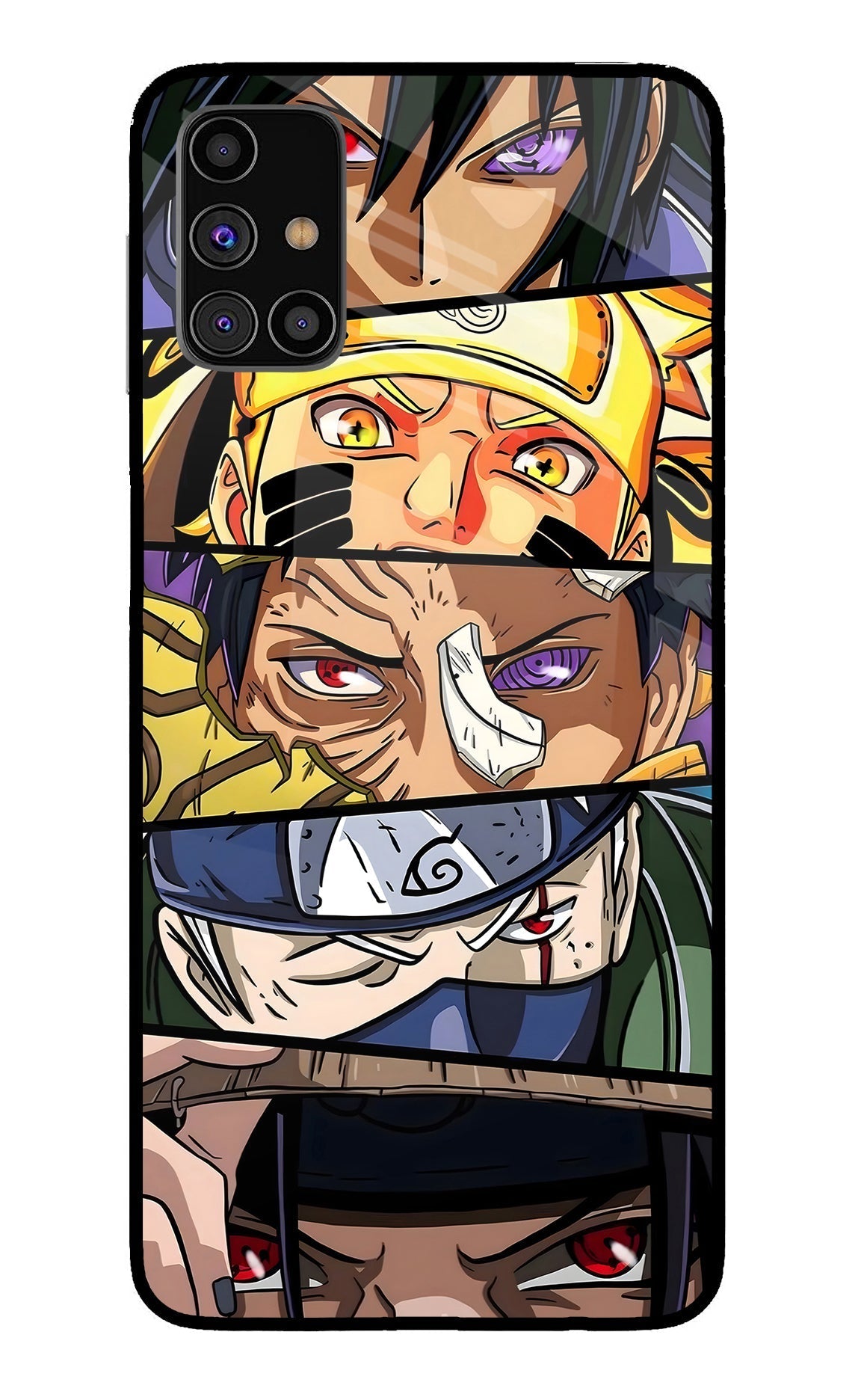 Naruto Character Case for Samsung M31s