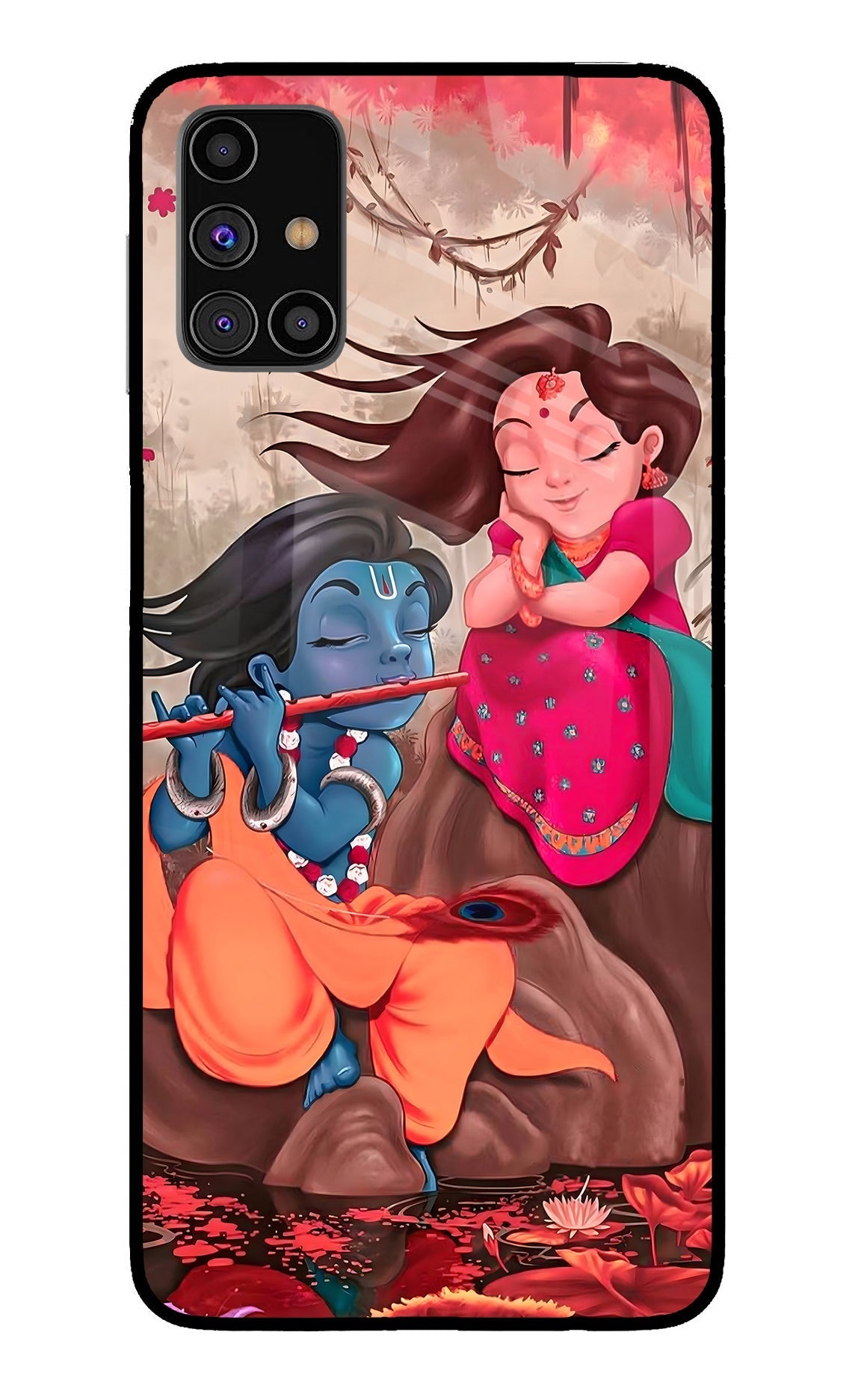 Radhe Krishna Case for Samsung M31s