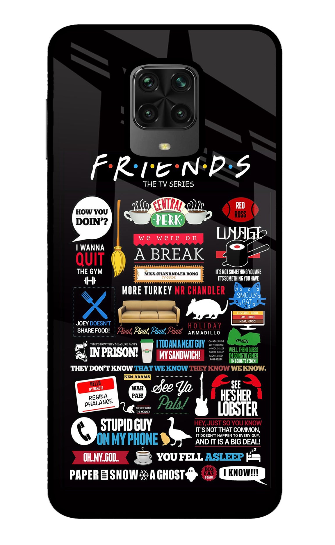 FRIENDS Case for Poco M2 Pro