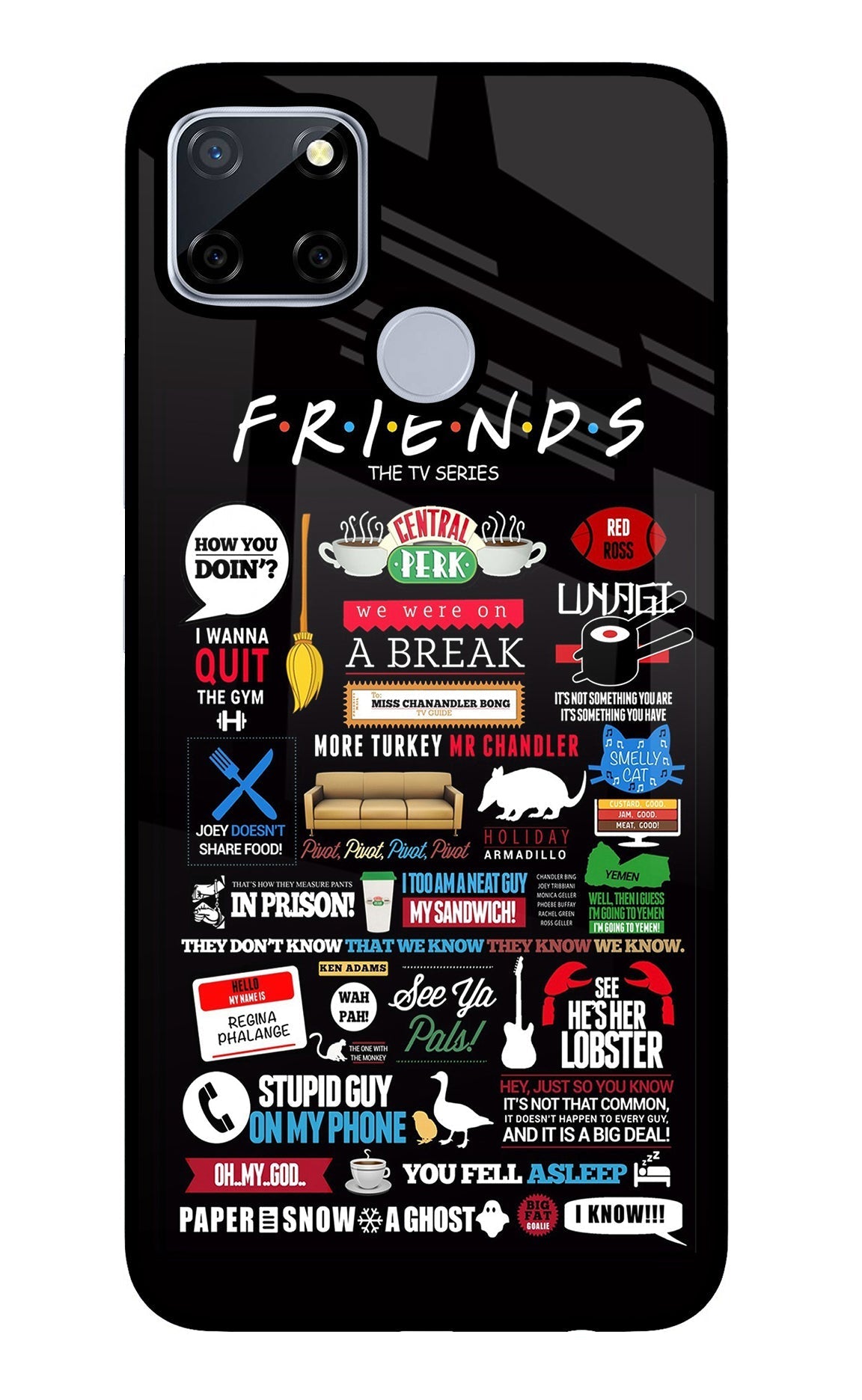 FRIENDS Case for Realme C12/Narzo 20