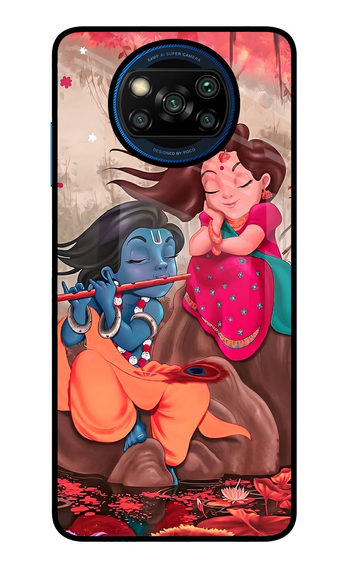 Radhe Krishna Case for Poco X3/X3 Pro