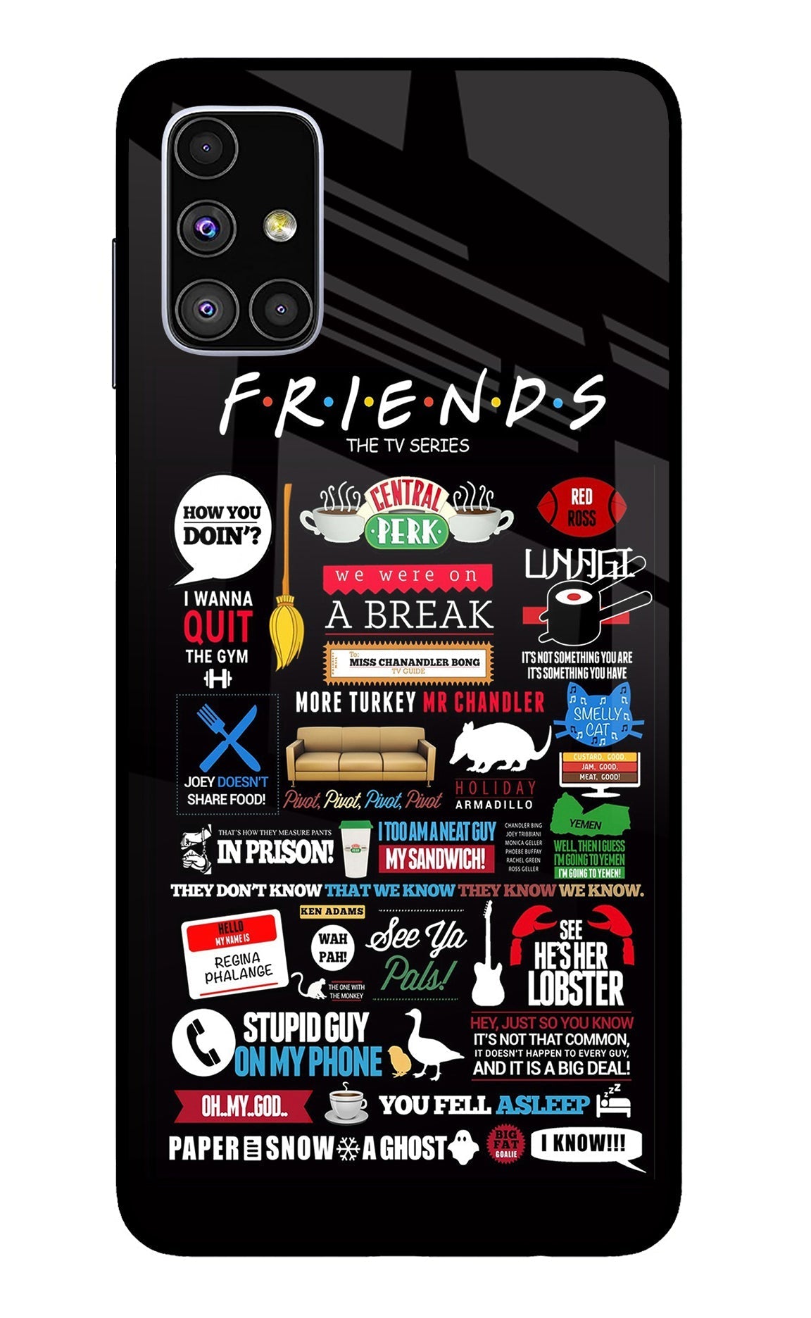 FRIENDS Case for Samsung M51