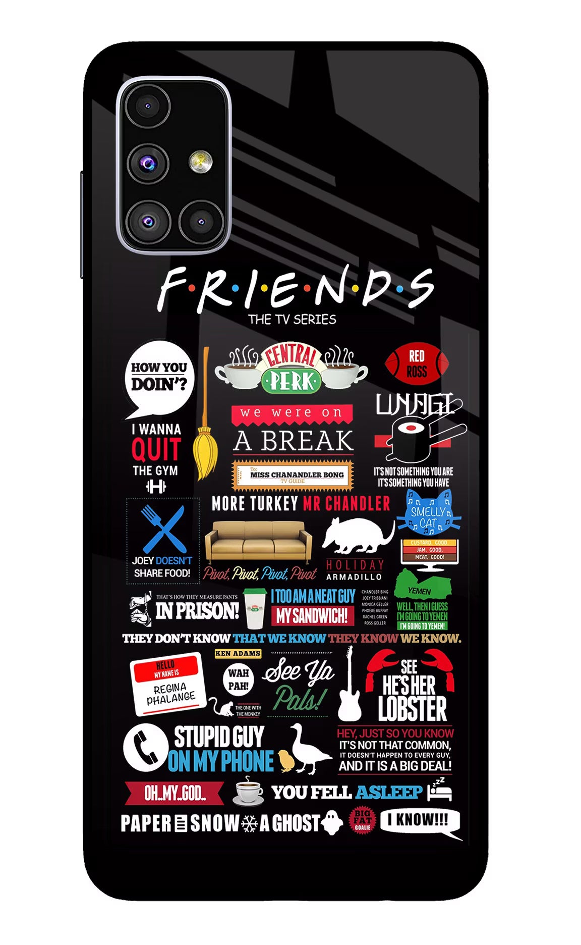 FRIENDS Case for Samsung M51 by Casekaro