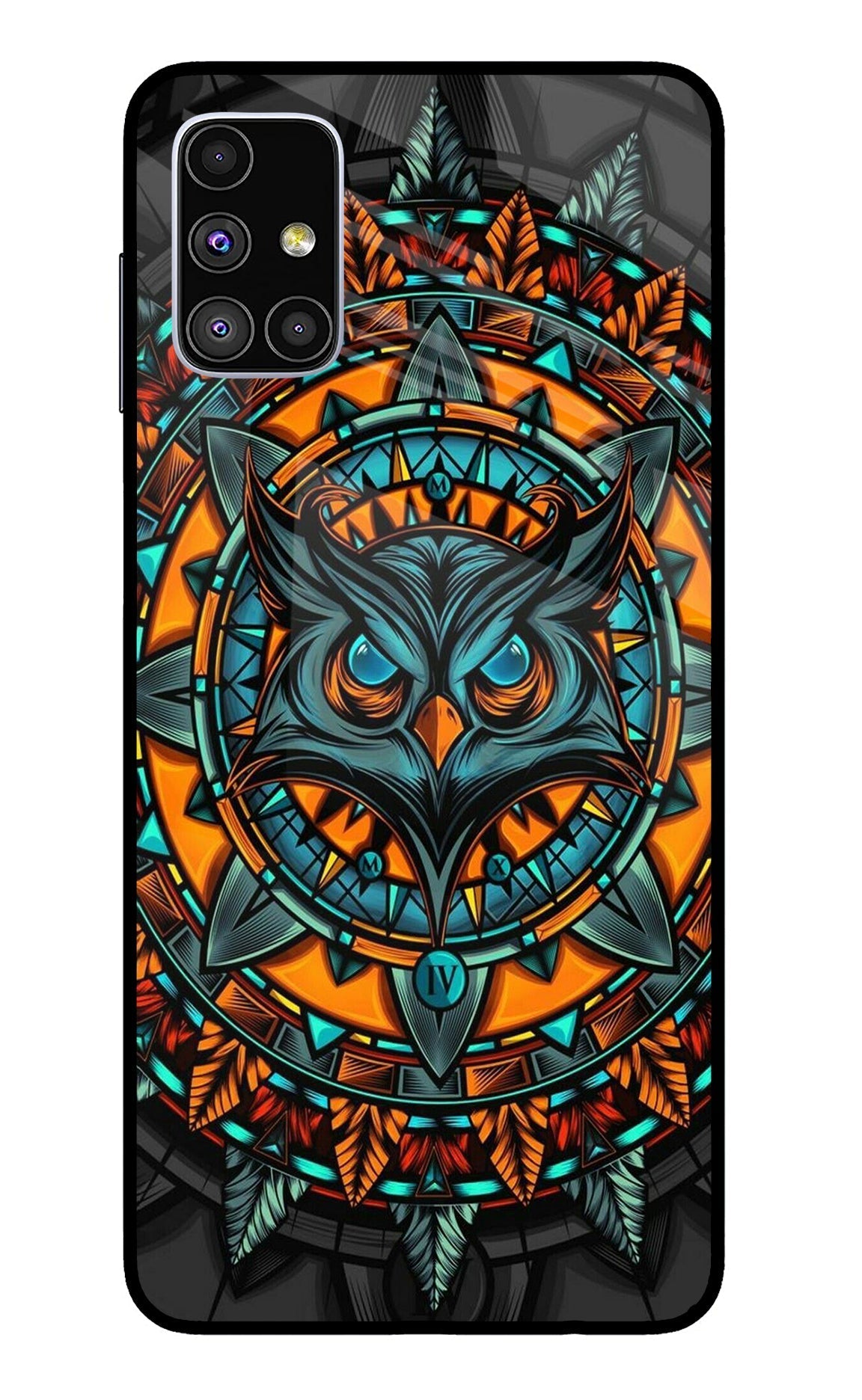 Angry Owl Art Case for Samsung M51