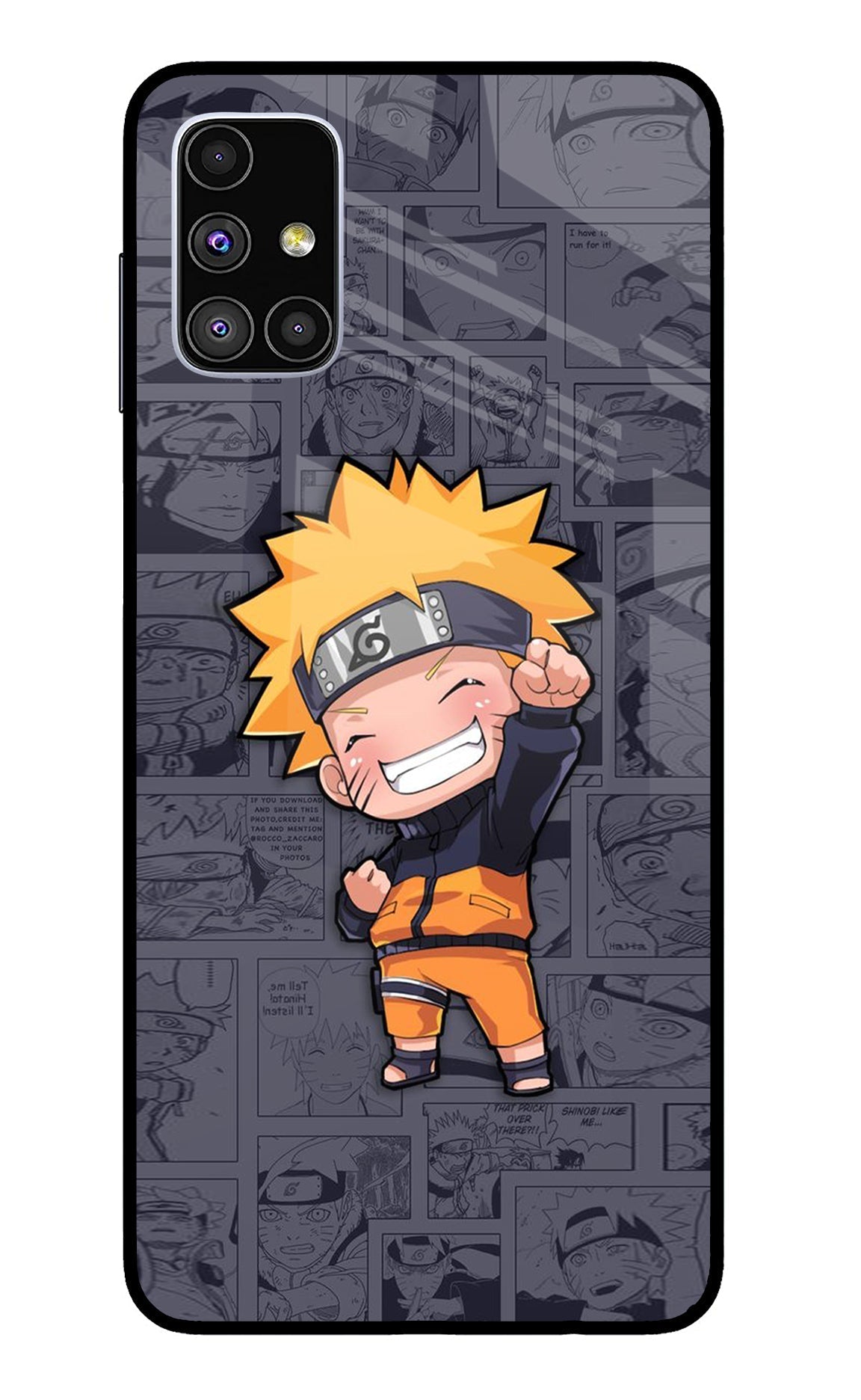 Chota Naruto Case for Samsung M51