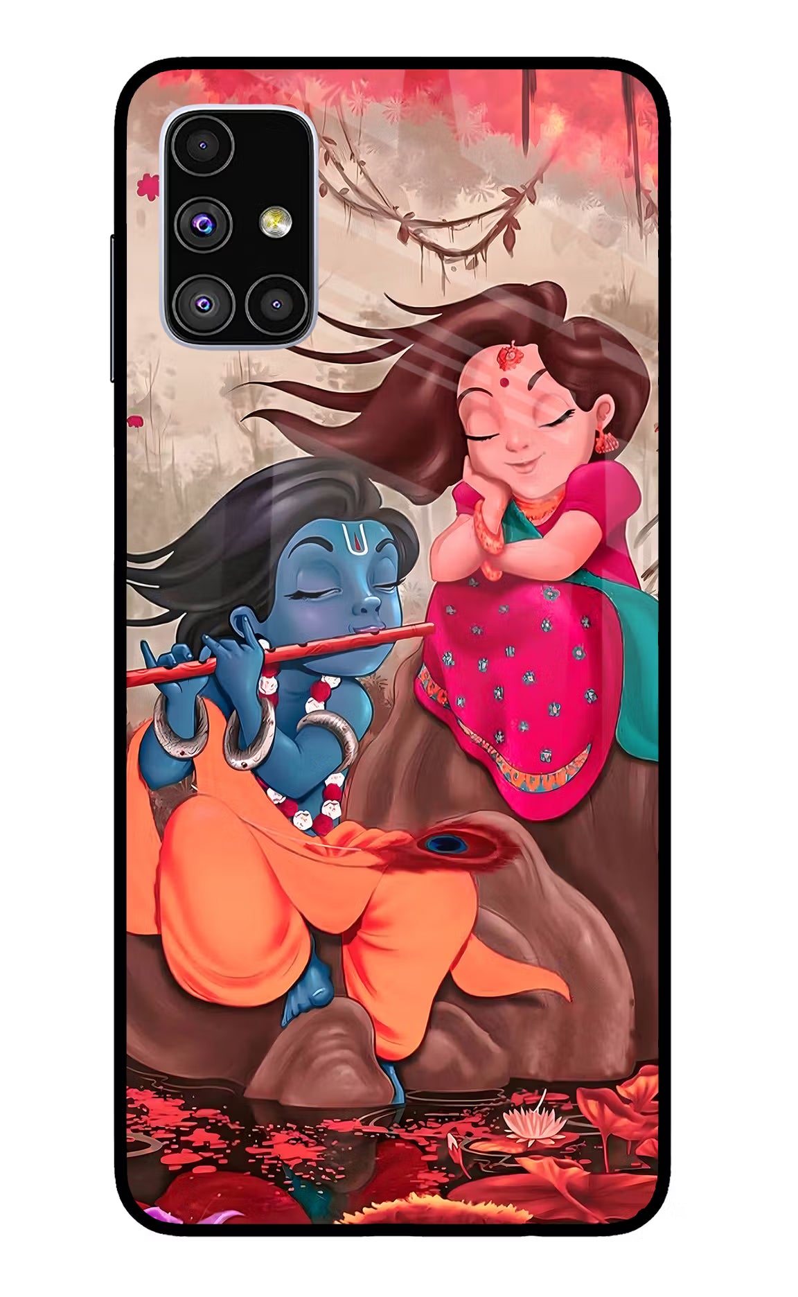 Radhe Krishna Case for Samsung M51 by Casekaro