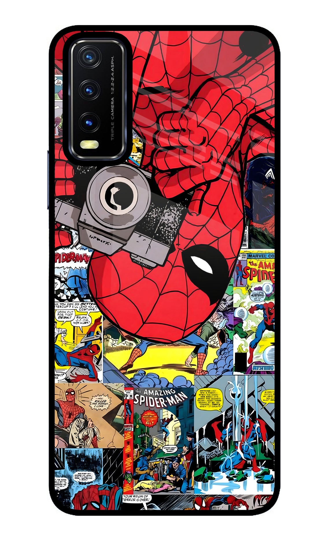 Spider Man Case for Vivo Y20/Y20i