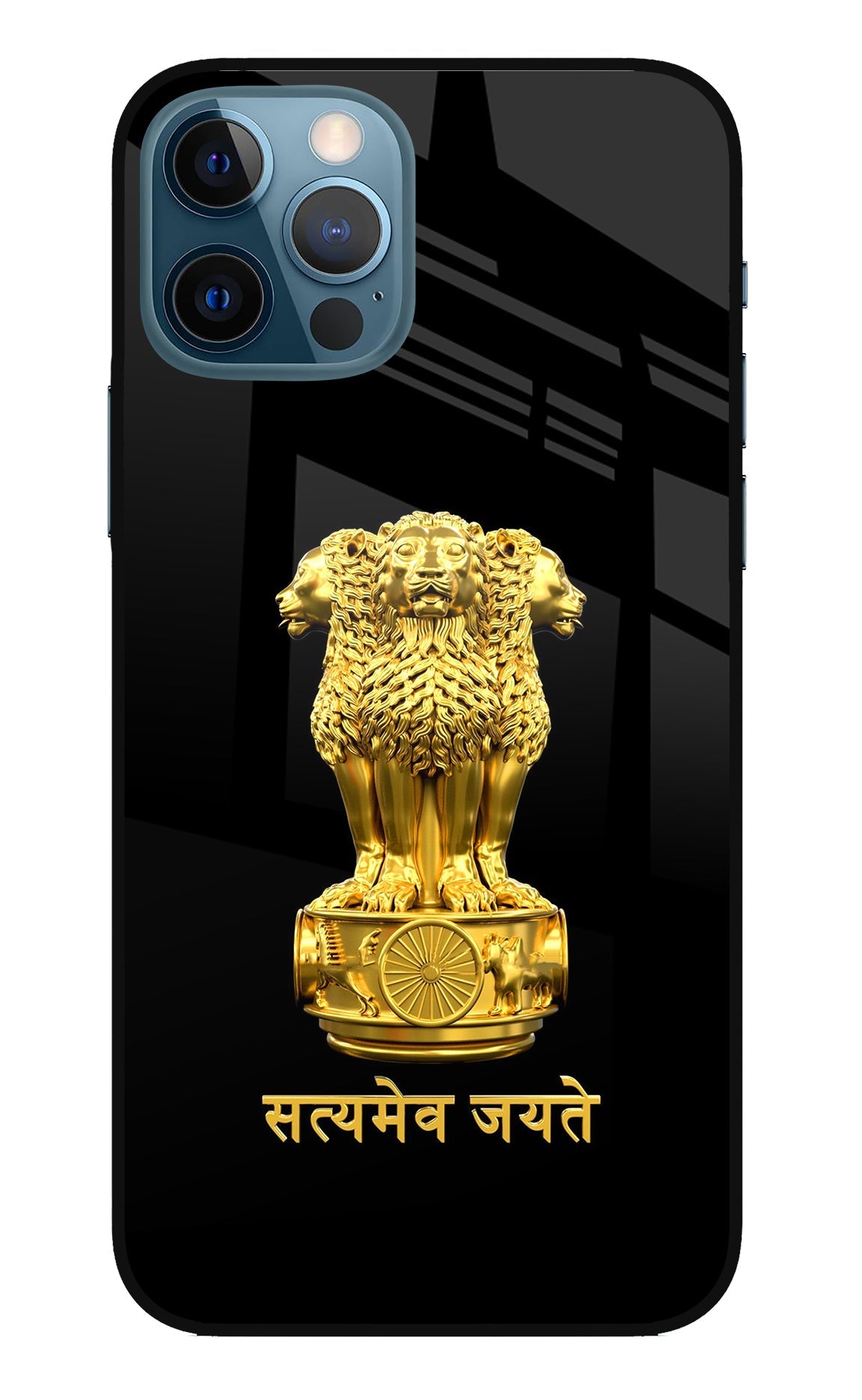 Satyamev Jayate Golden Case for iPhone 12 Pro