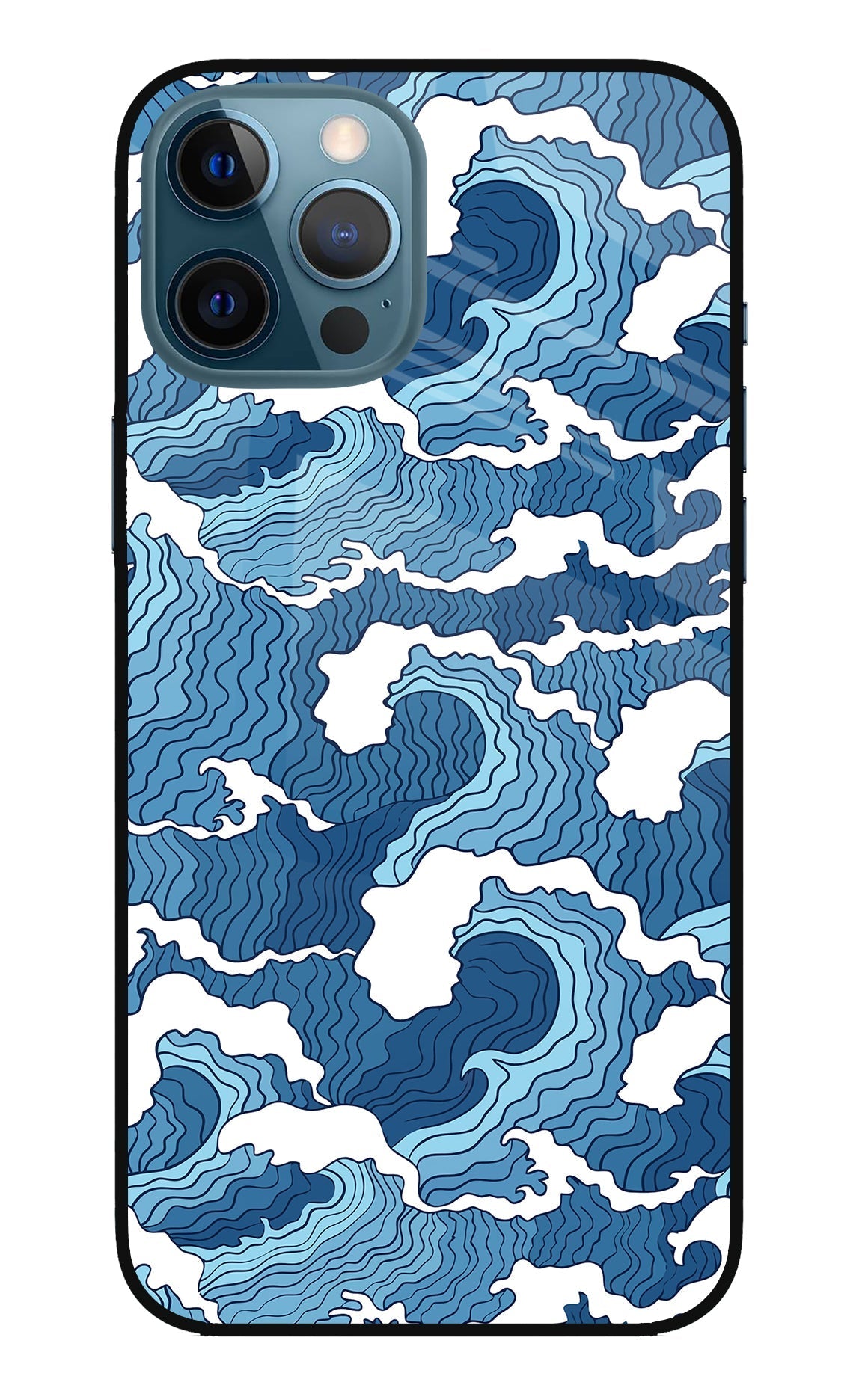 Blue Waves Case for iPhone 12 Pro Max