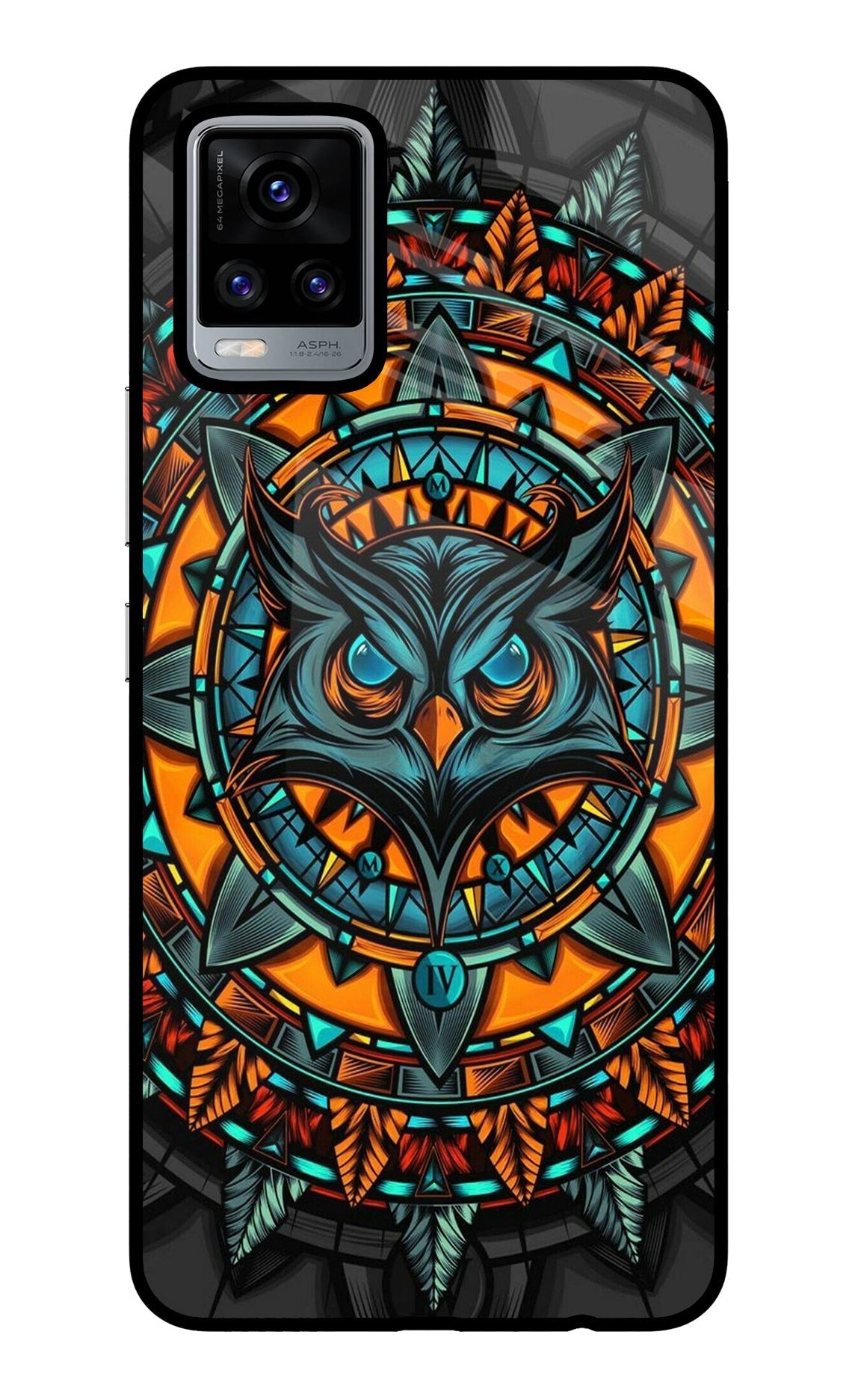 Angry Owl Art Case for Vivo V20