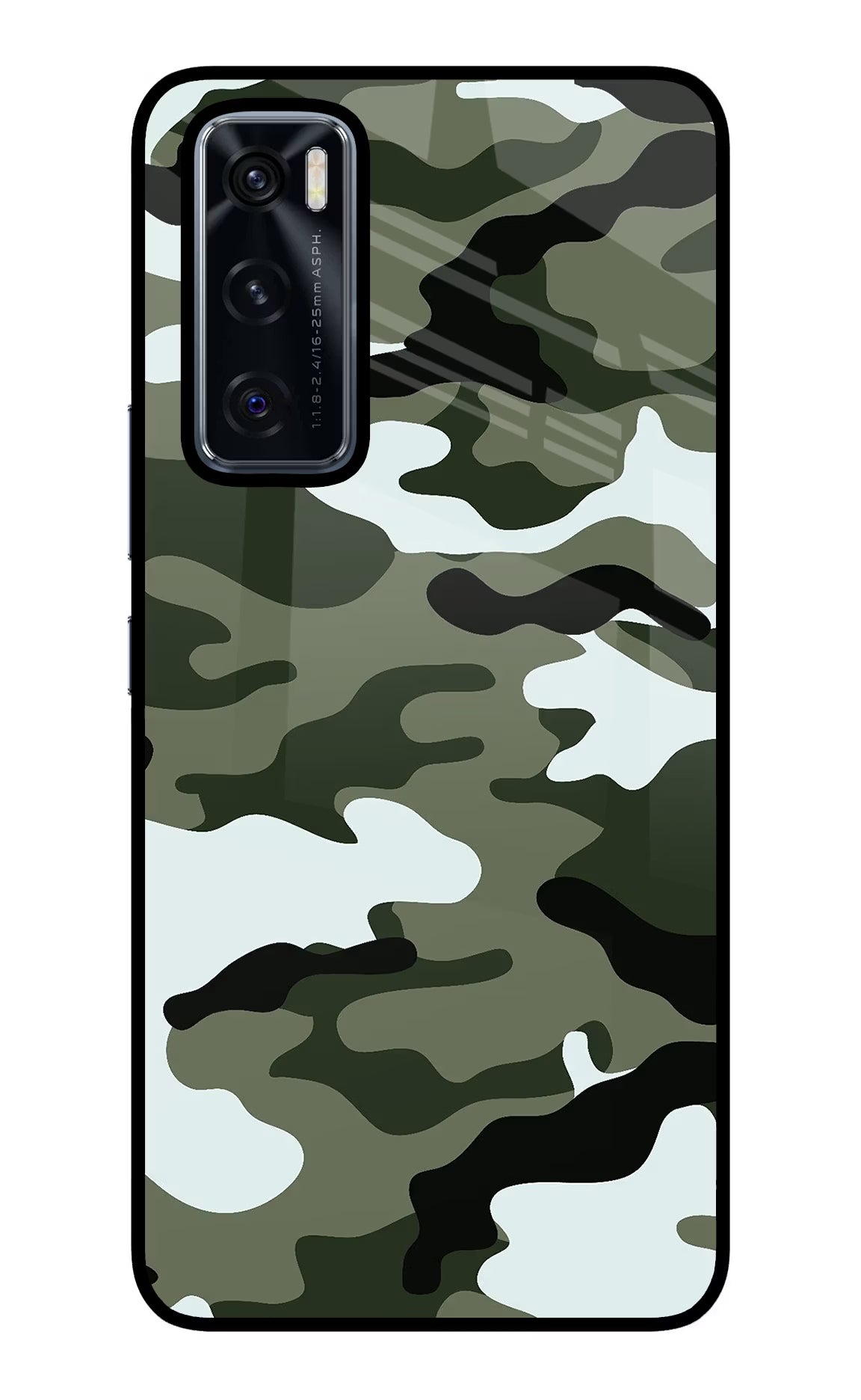 Camouflage Case for Vivo V20 SE by Casekaro