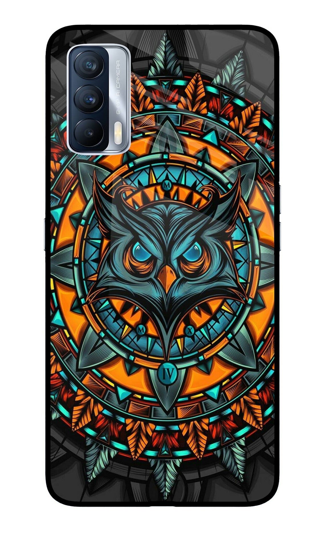 Angry Owl Art Case for Realme X7