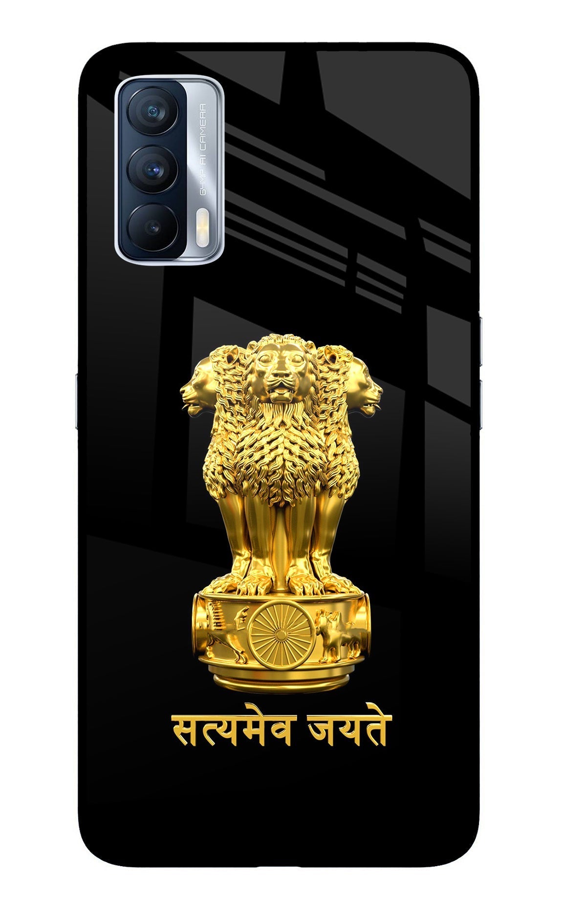 Satyamev Jayate Golden Case for Realme X7