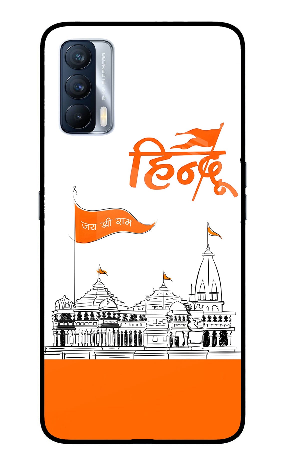 Jai Shree Ram Hindu Case for Realme X7