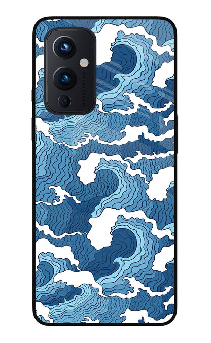 Blue Waves Case for Oneplus 9