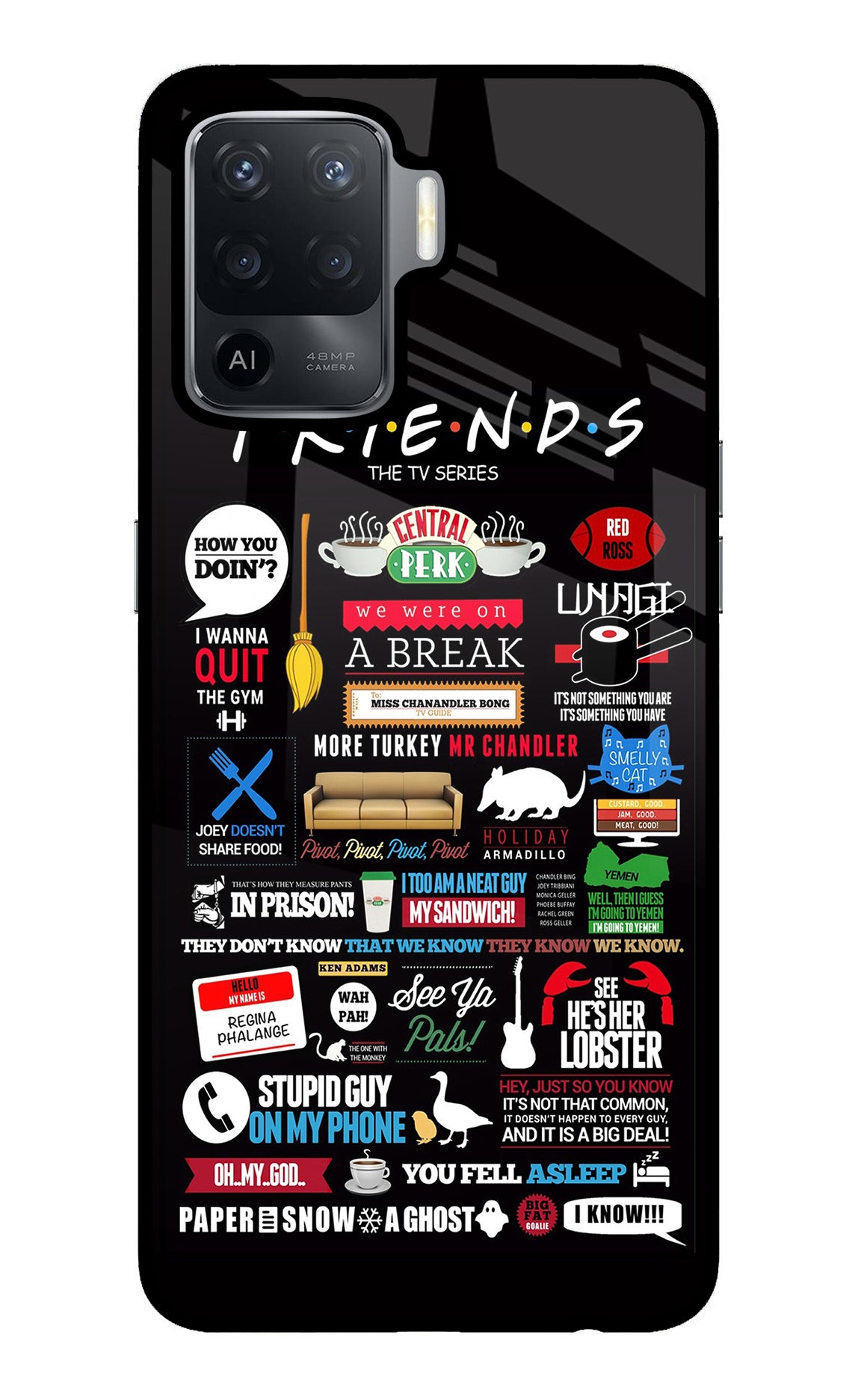 FRIENDS Case for Oppo F19 Pro