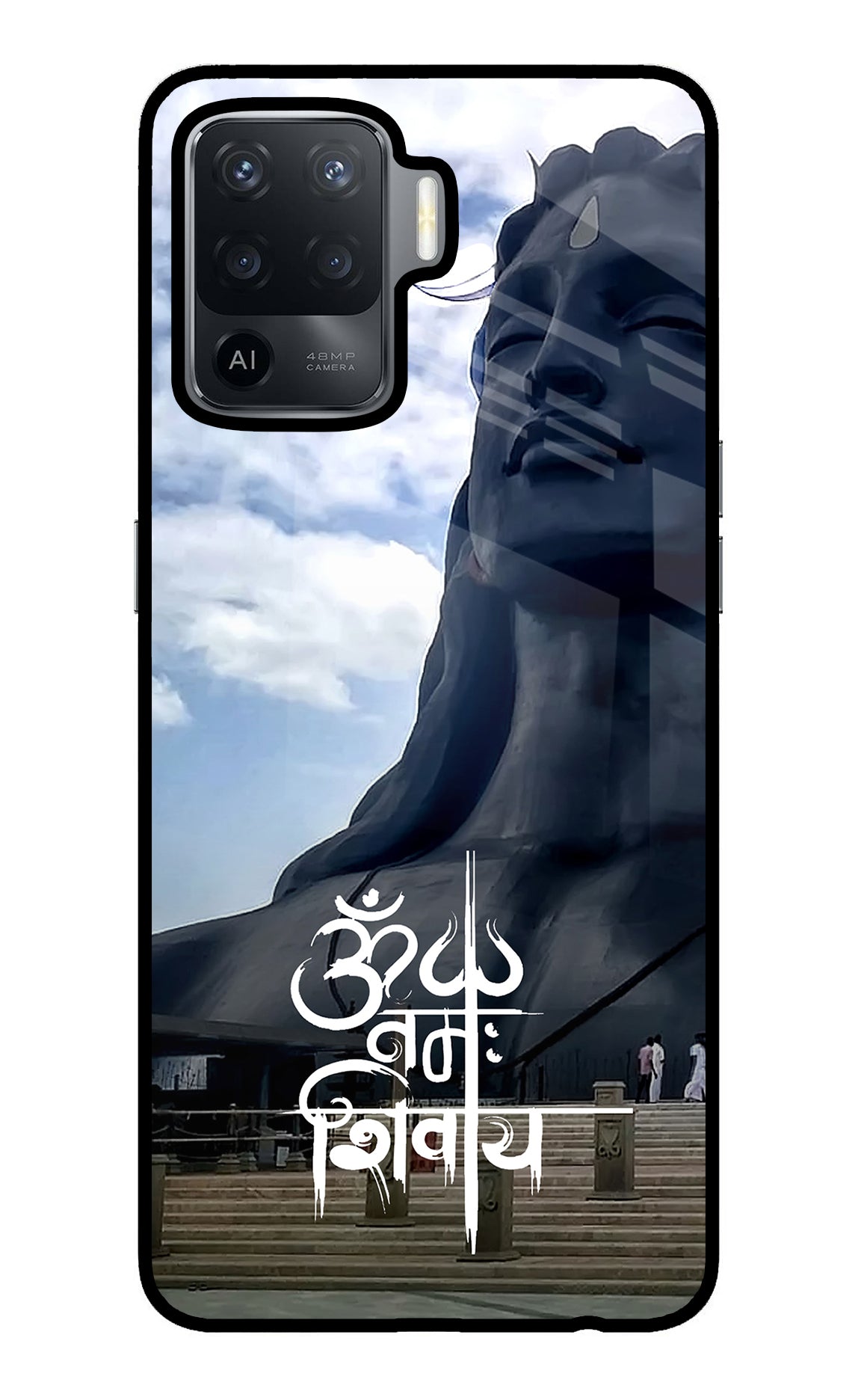 Om Namah Shivay Case for Oppo F19 Pro