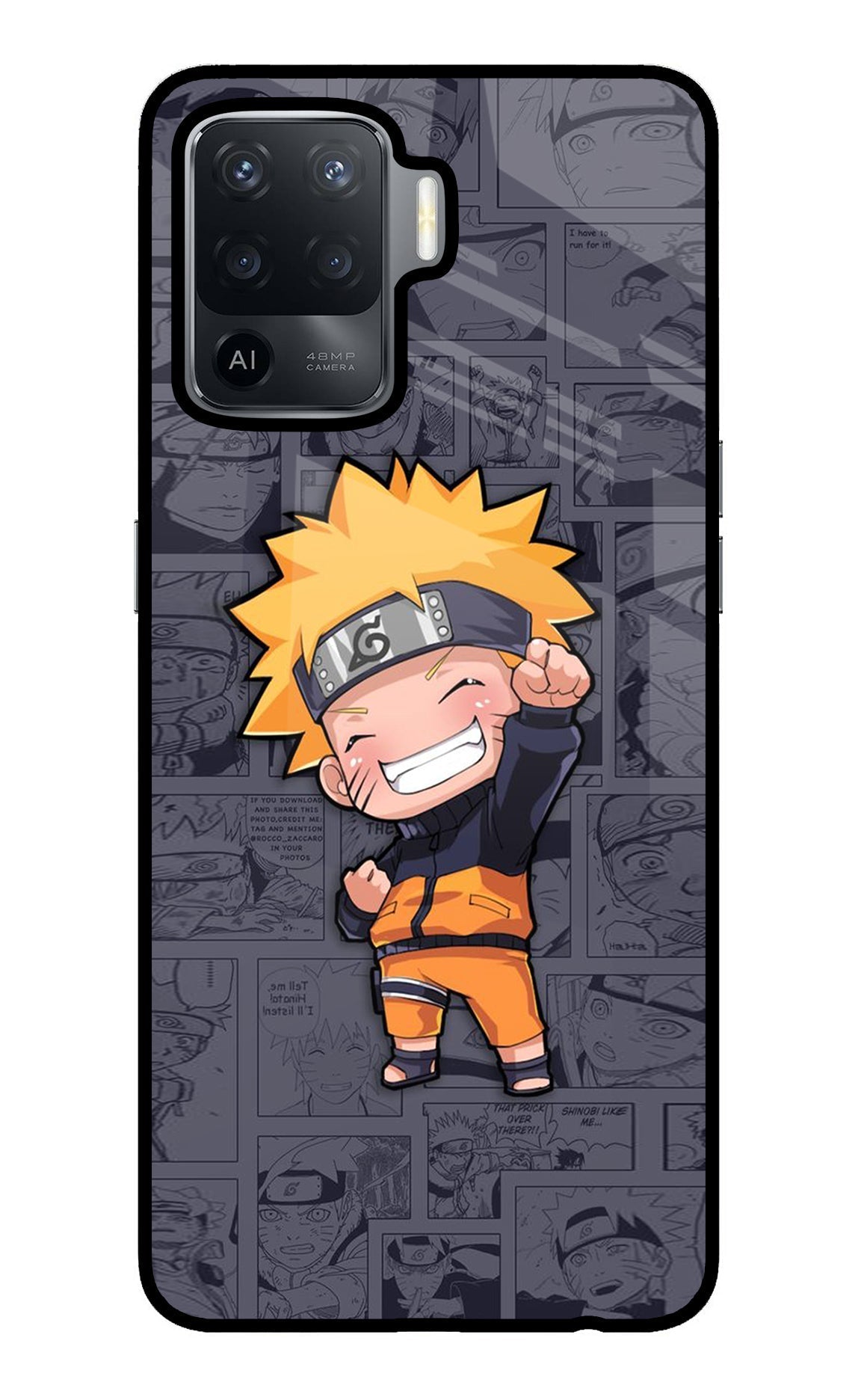 Chota Naruto Case for Oppo F19 Pro