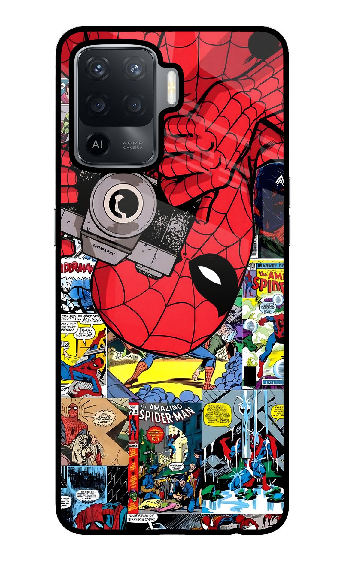 Spider Man Case for Oppo F19 Pro