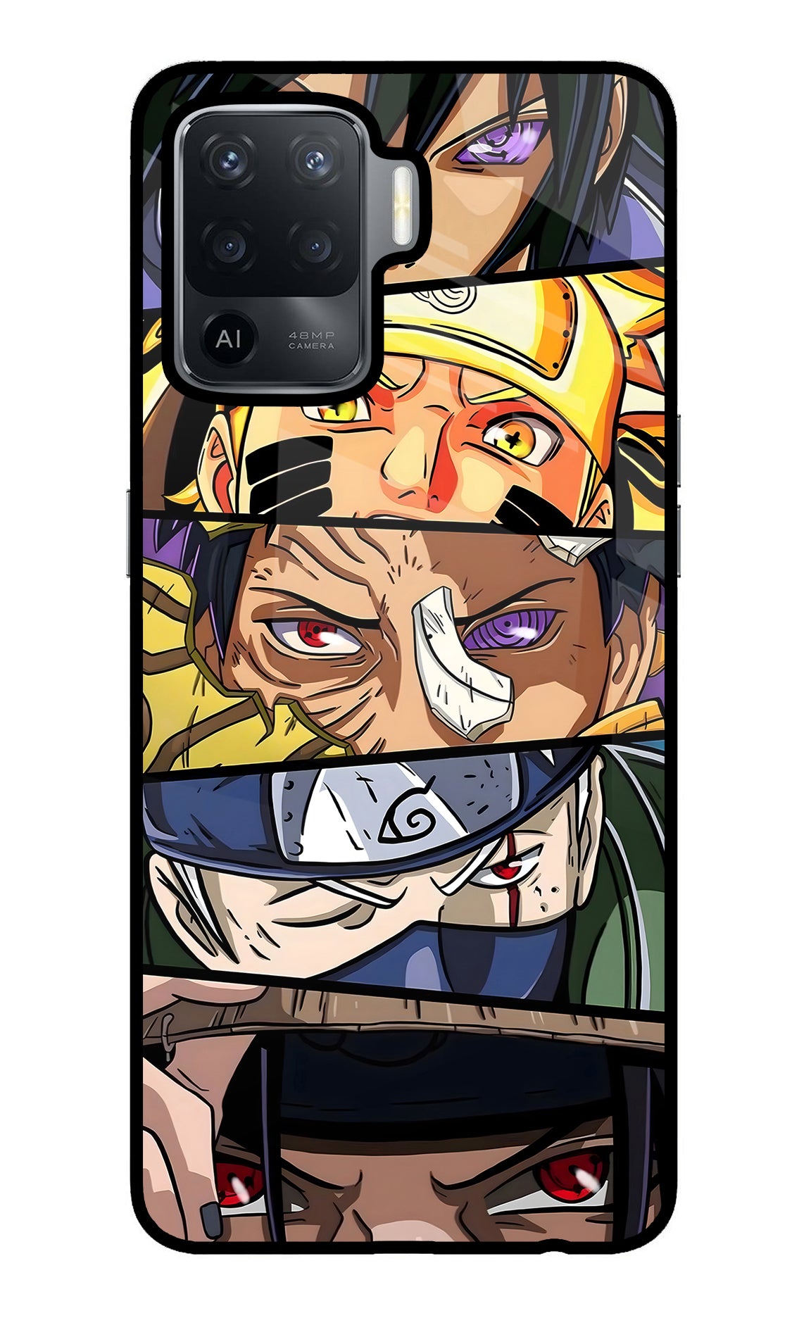 Naruto Character Case for Oppo F19 Pro