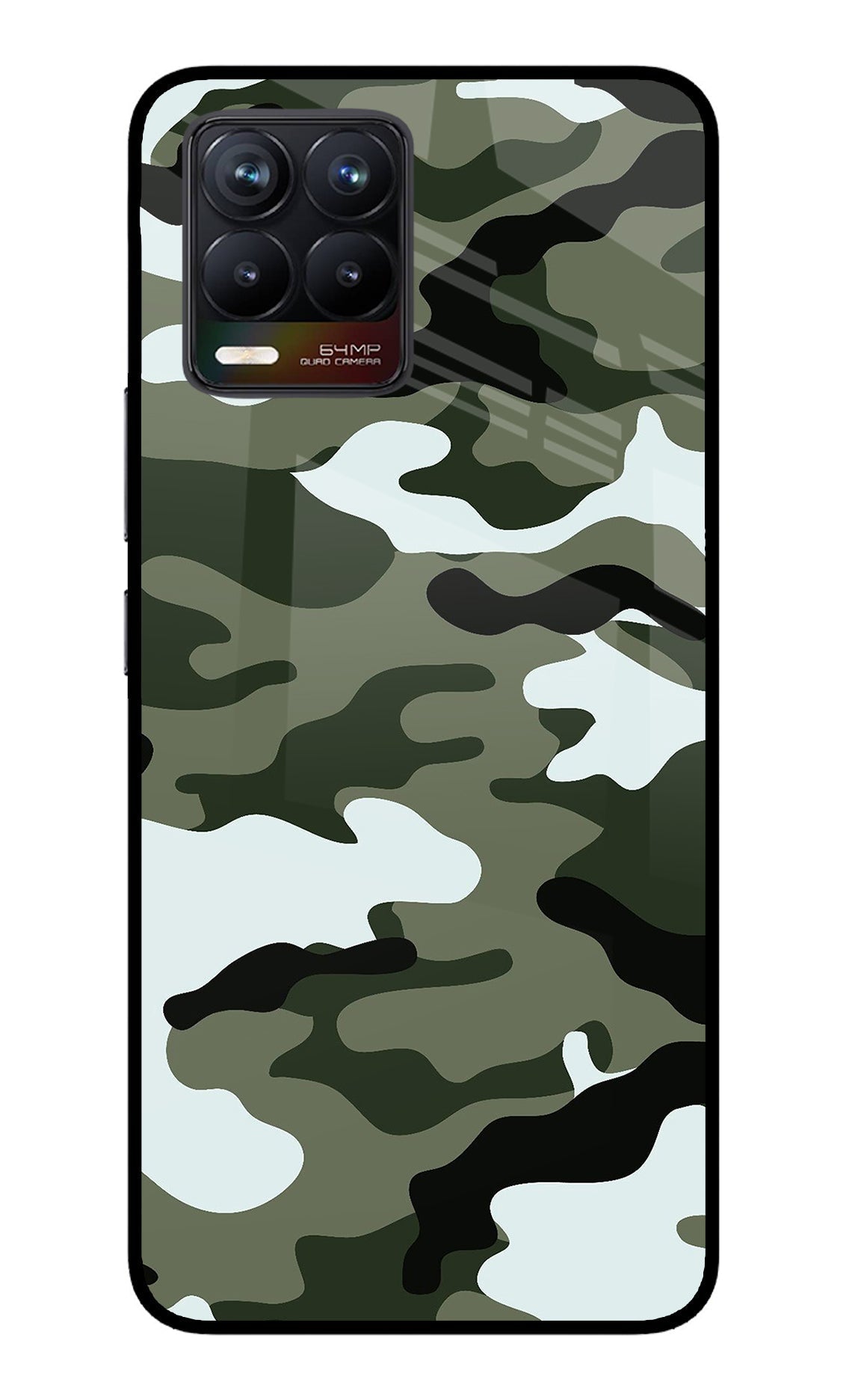 Camouflage Case for Realme 8/8 Pro (not 5G)