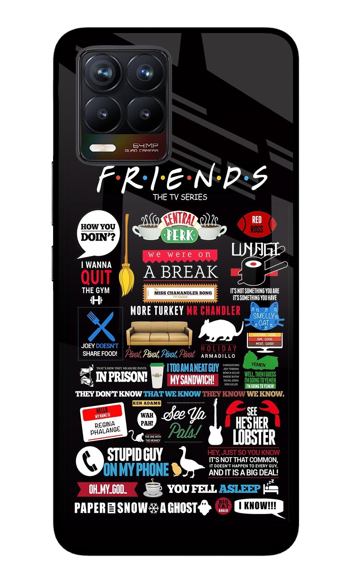 FRIENDS Case for Realme 8/8 Pro (not 5G)