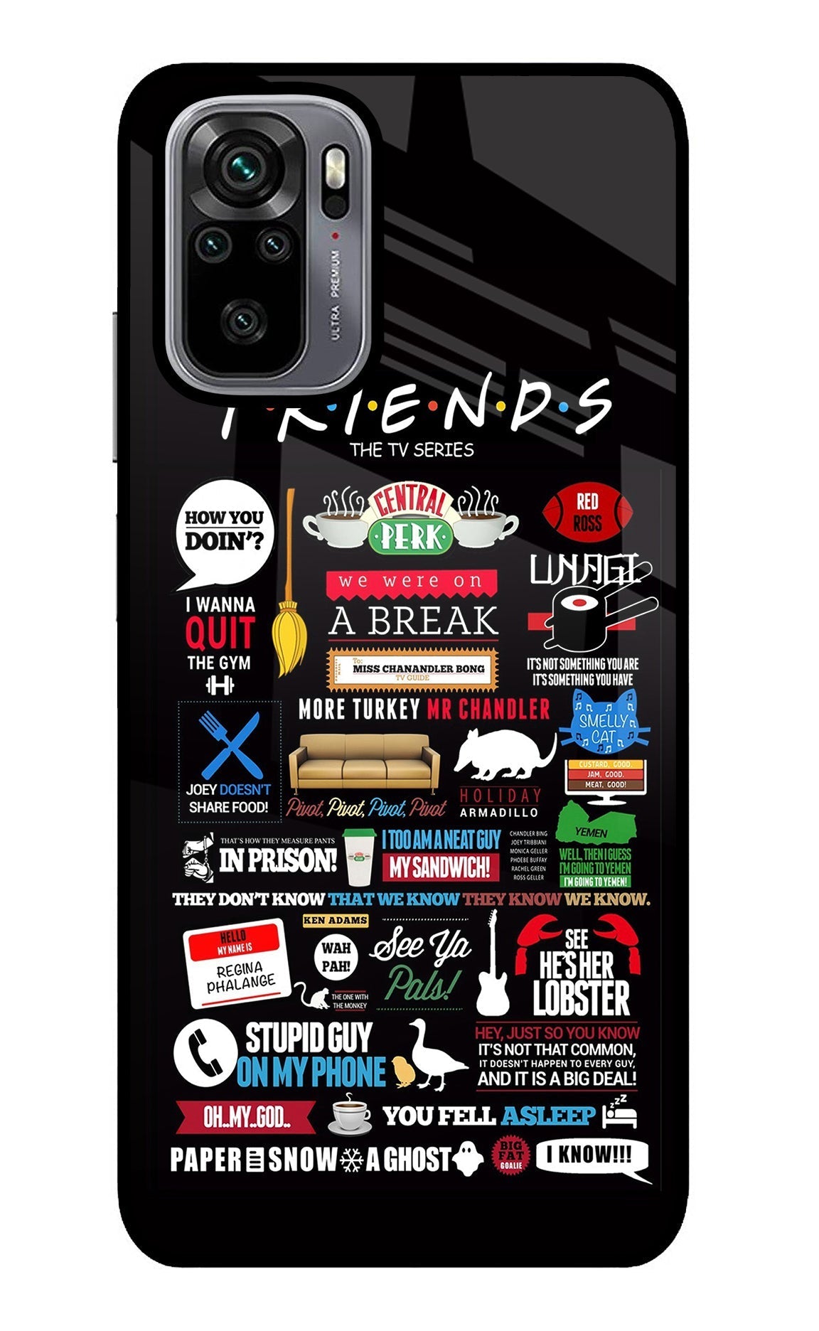 FRIENDS Case for Redmi Note 10/10S