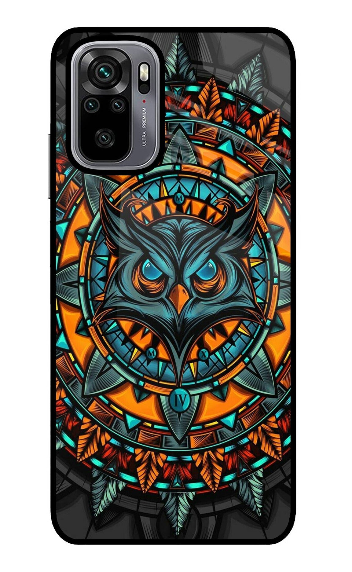 Angry Owl Art Case for Redmi Note 10/10S