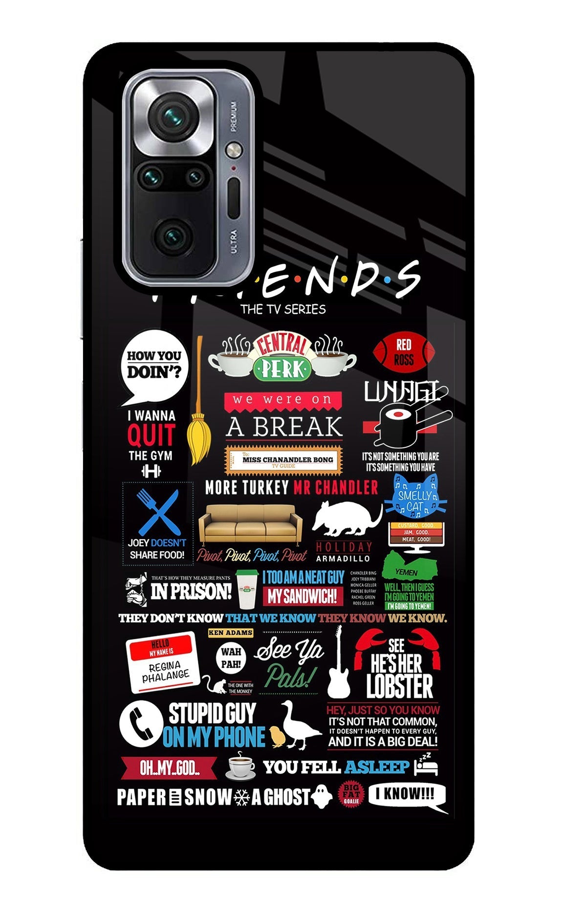 FRIENDS Case for Redmi Note 10 Pro