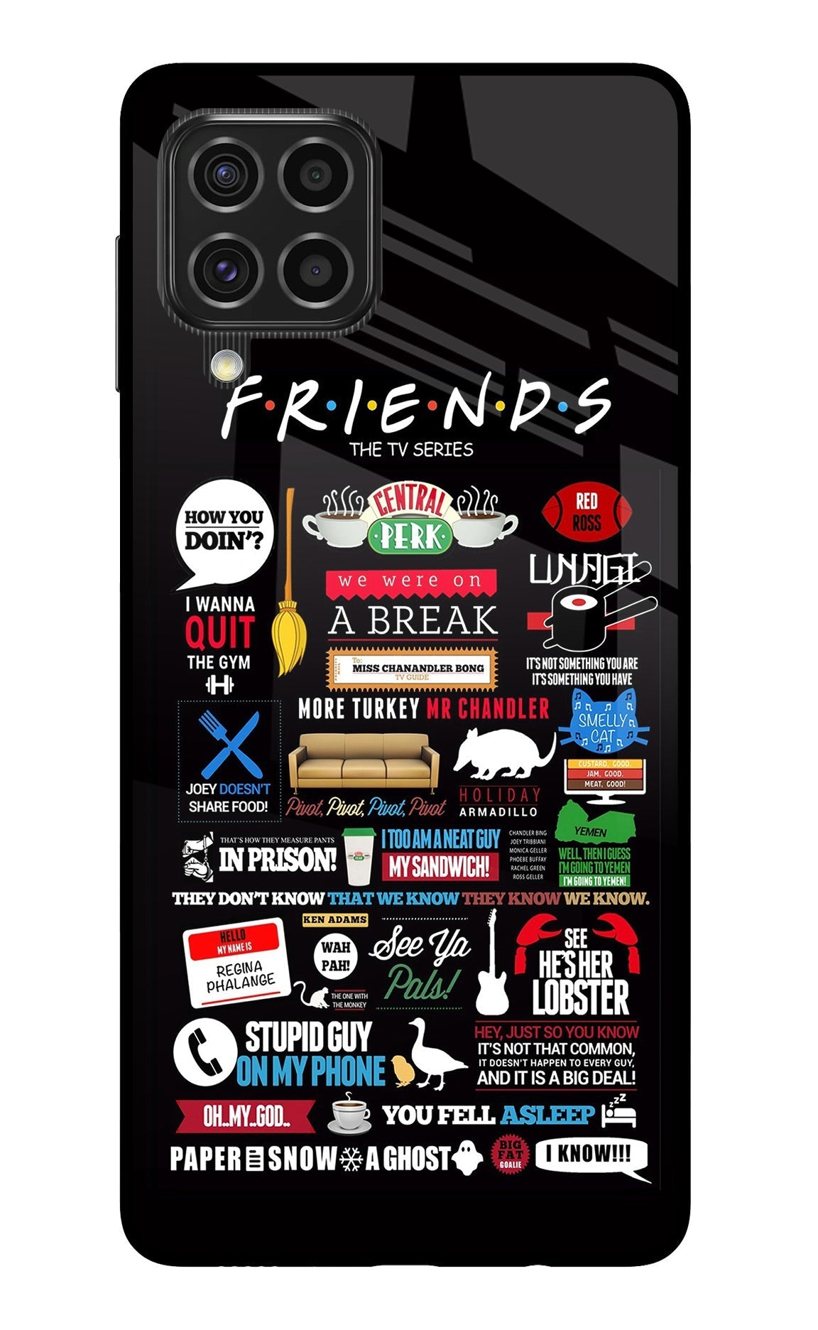 FRIENDS Case for Samsung F62