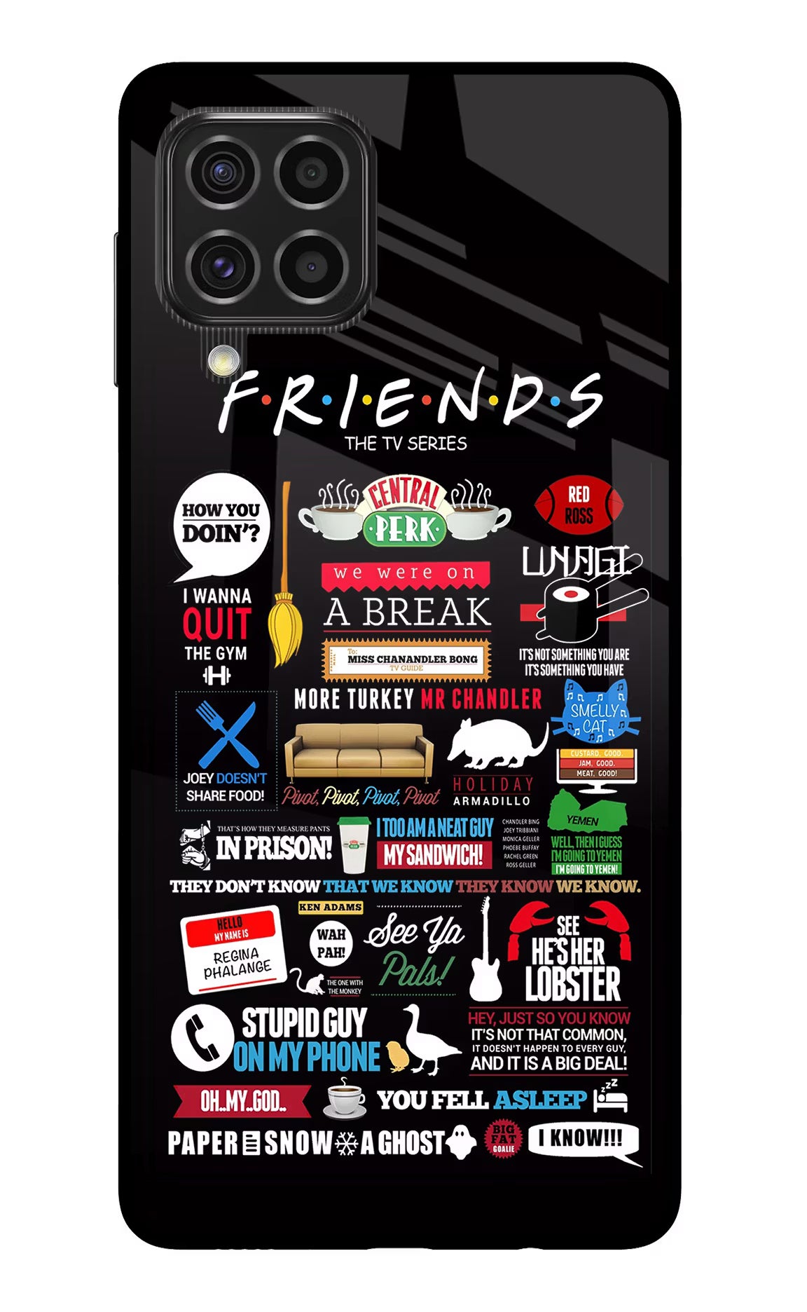 FRIENDS Case for Samsung F62 by Casekaro