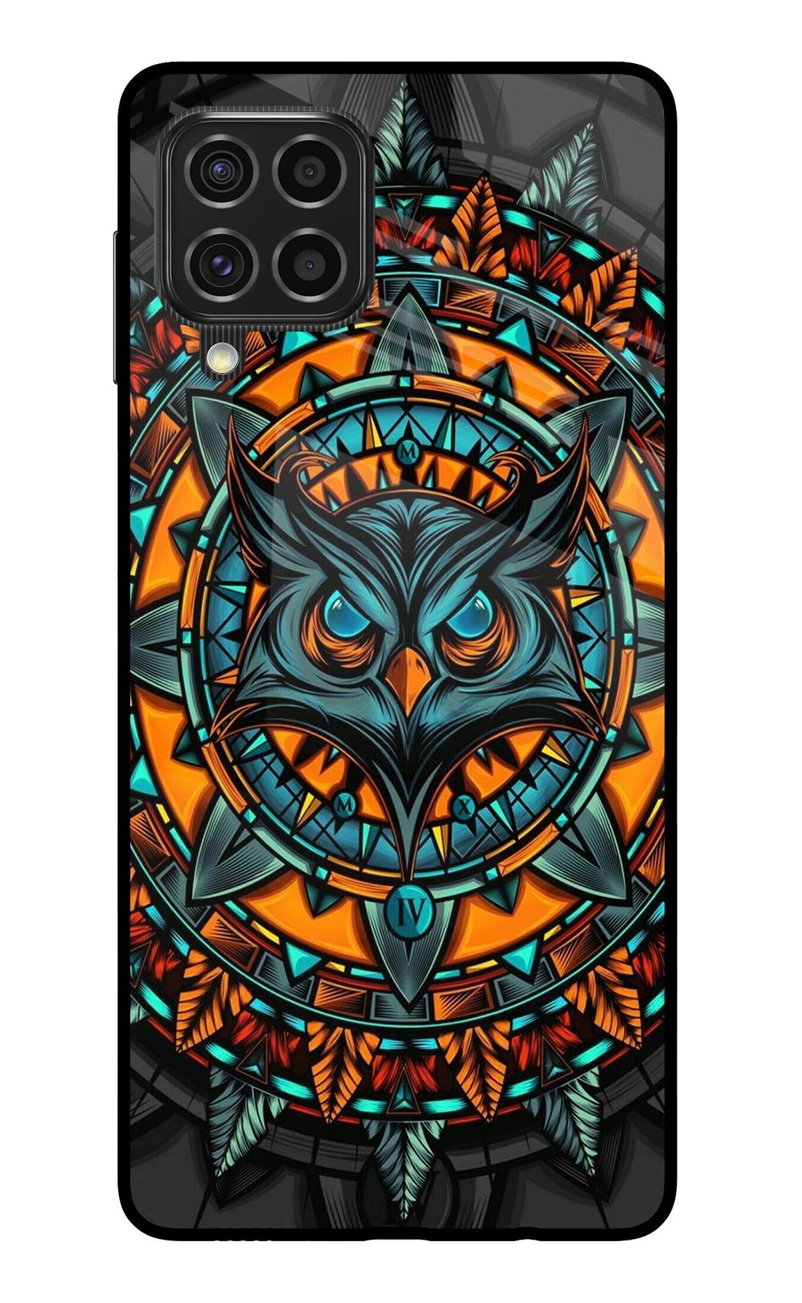 Angry Owl Art Case for Samsung F62