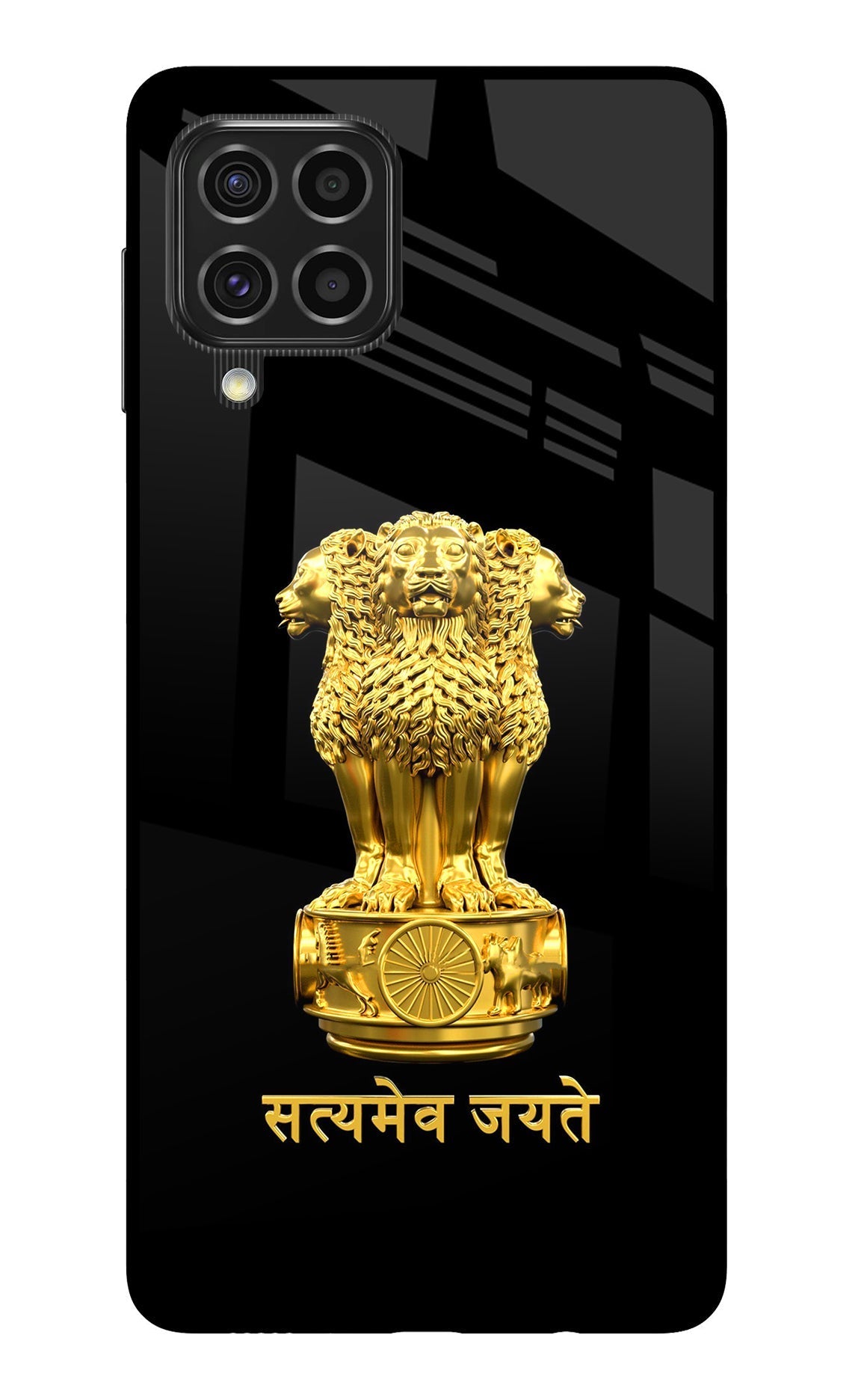 Satyamev Jayate Golden Case for Samsung F62