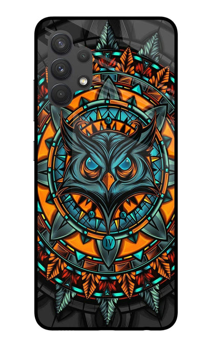 Angry Owl Art Case for Samsung A32 4G