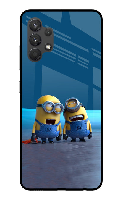 Minion Laughing Case for Samsung A32 4G