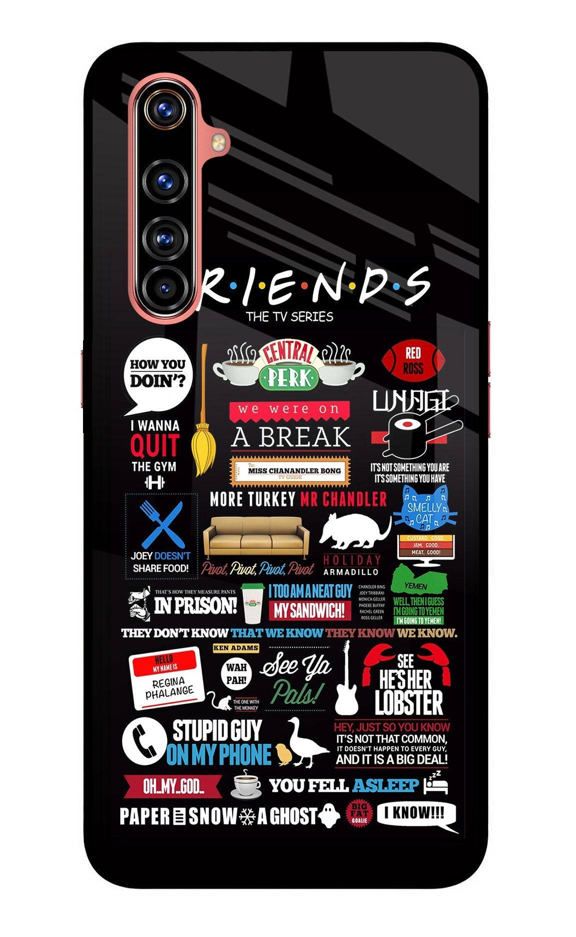 FRIENDS Case for Realme X50 Pro