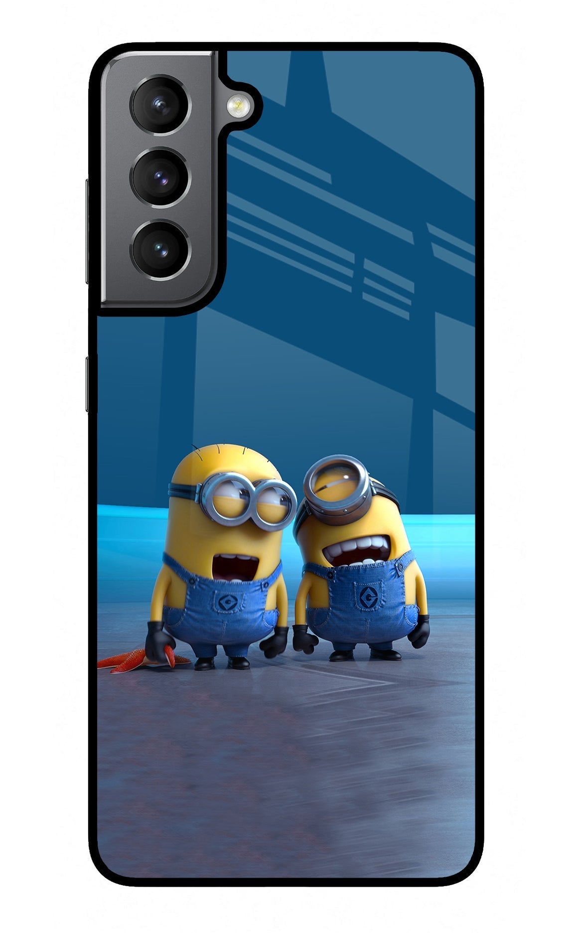 Minion Laughing Case for Samsung S21