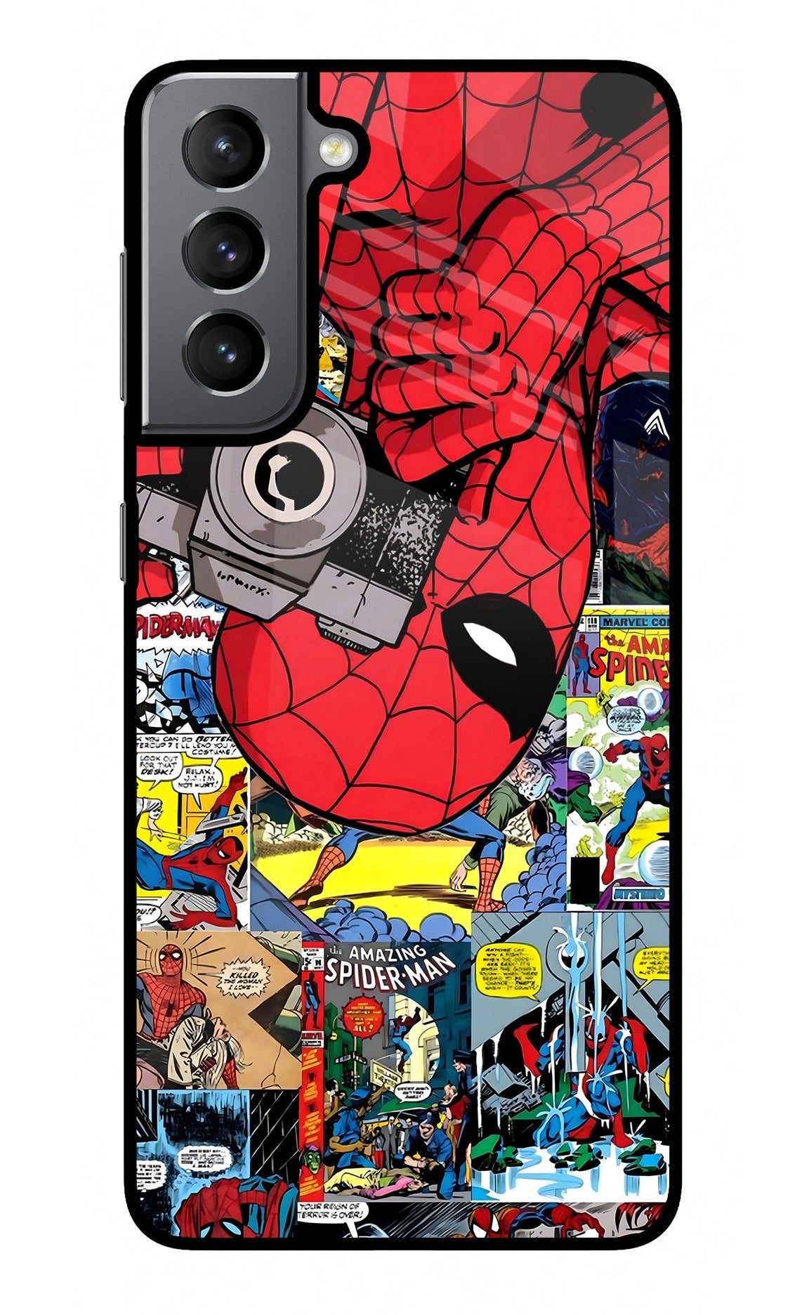 Spider Man Case for Samsung S21 Plus