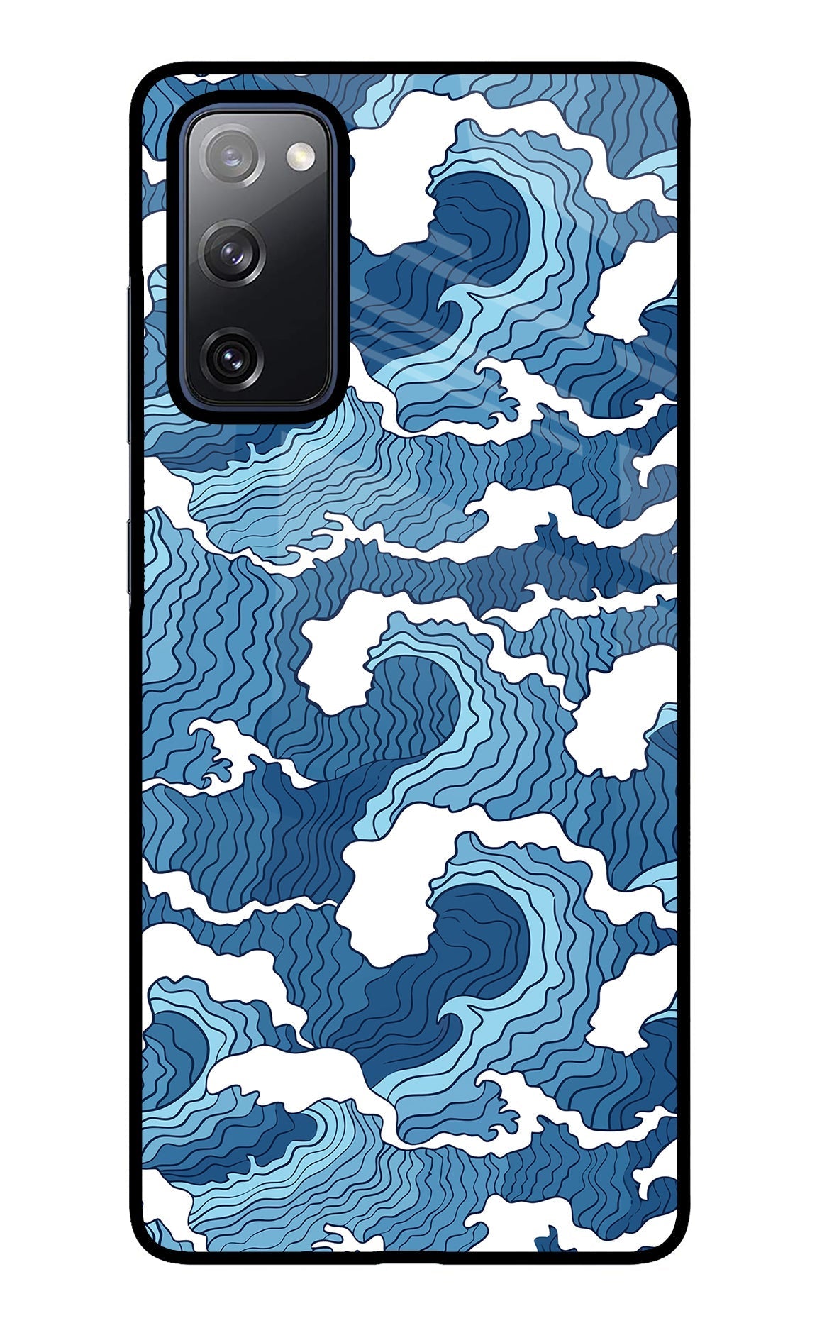 Blue Waves Case for Samsung S20 FE