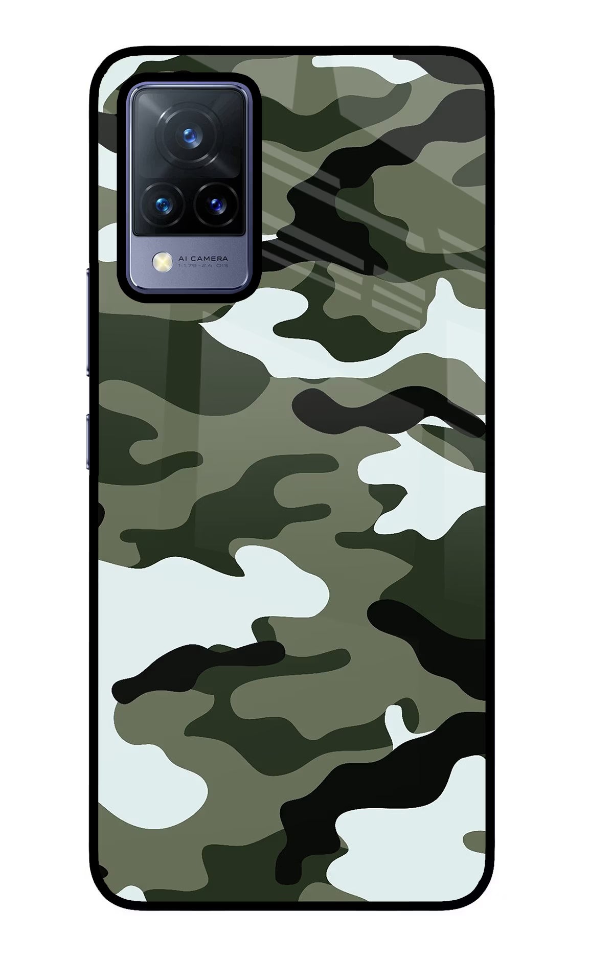 Camouflage Case for Vivo V21 by Casekaro